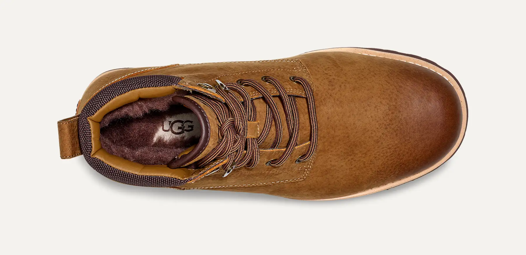 [1094390-che] Mens Ugg Seton Tall Boot 'chestnut' - Chestnut - Image 5