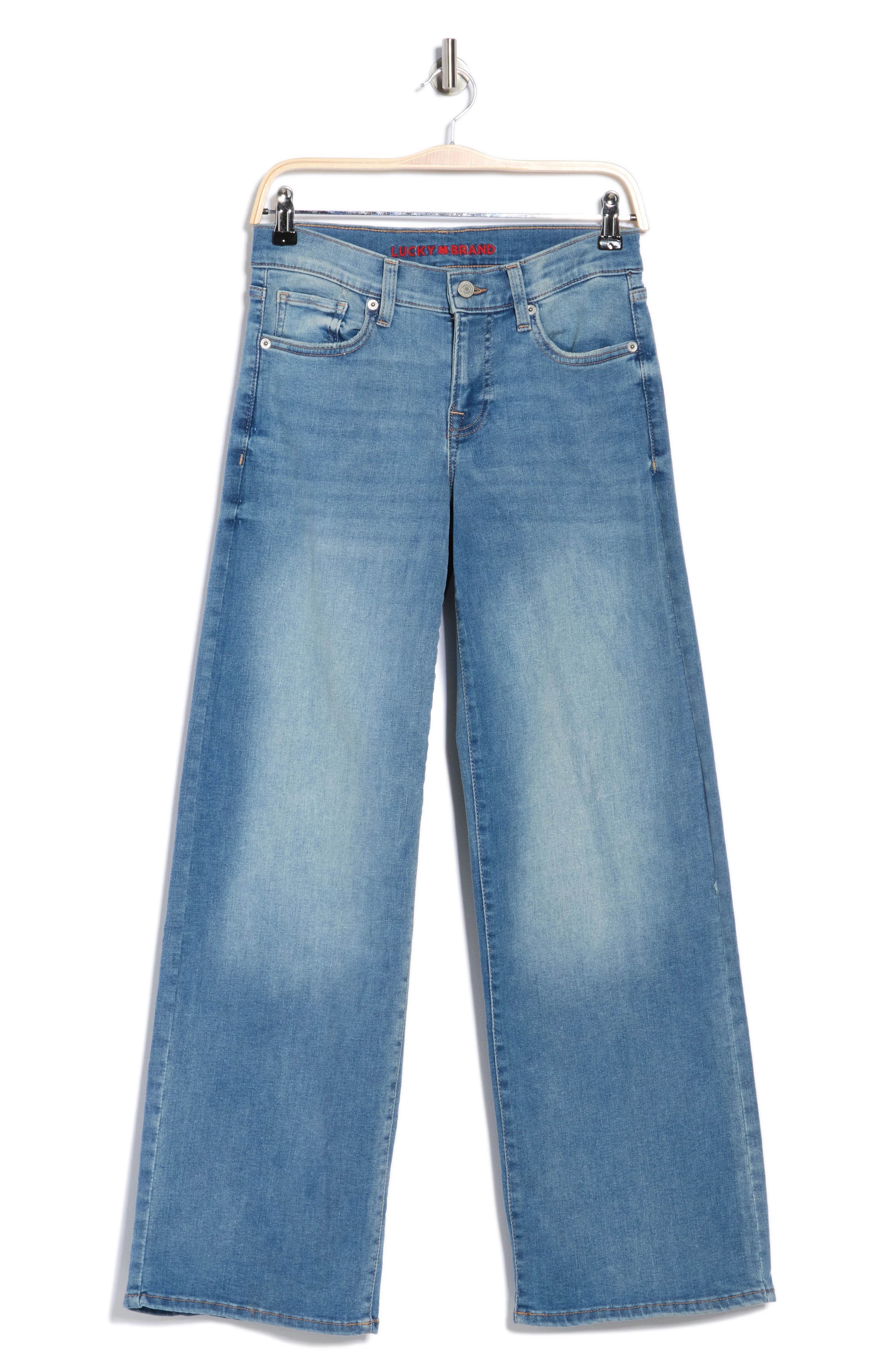 Lucky Brand Women's Mid Rise Sweet Wide Leg - Fairmont - Image 3