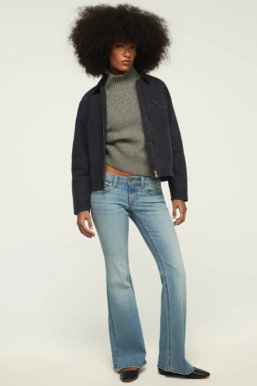 Lucky Brand Women's Low Rise Flare - Purity Wash - Image 3