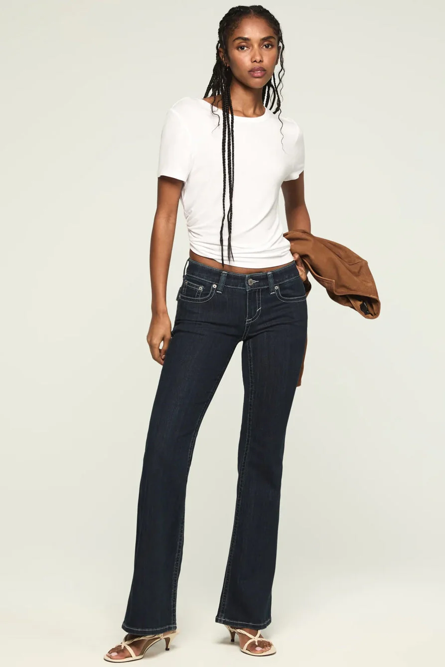 Lucky Brand Women's Low Rise Flare - Late at Night Wash - Image 3