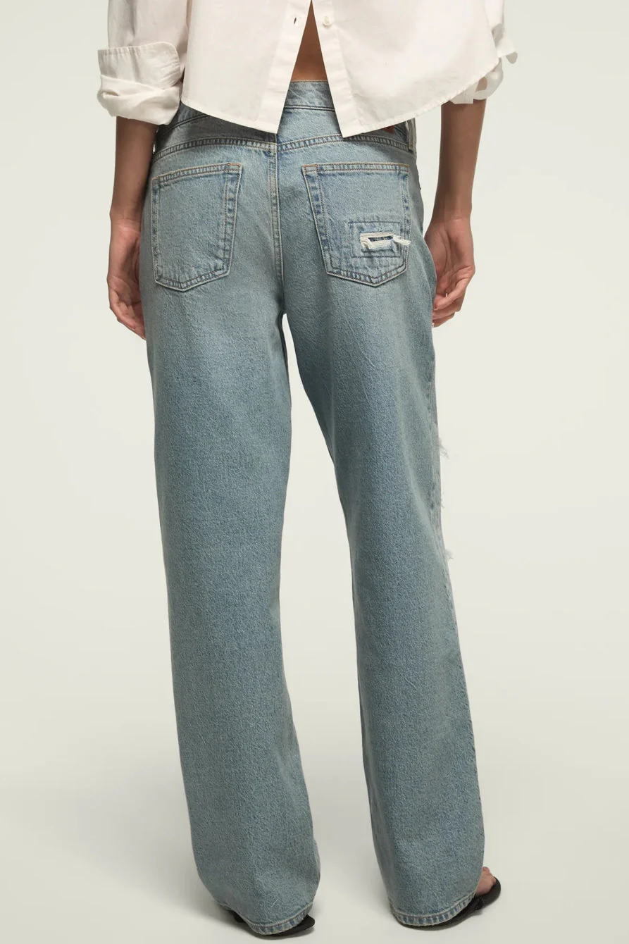 Lucky Brand Women's Lucky Legend Baggy - Skipping Flowers Wash - Image 3