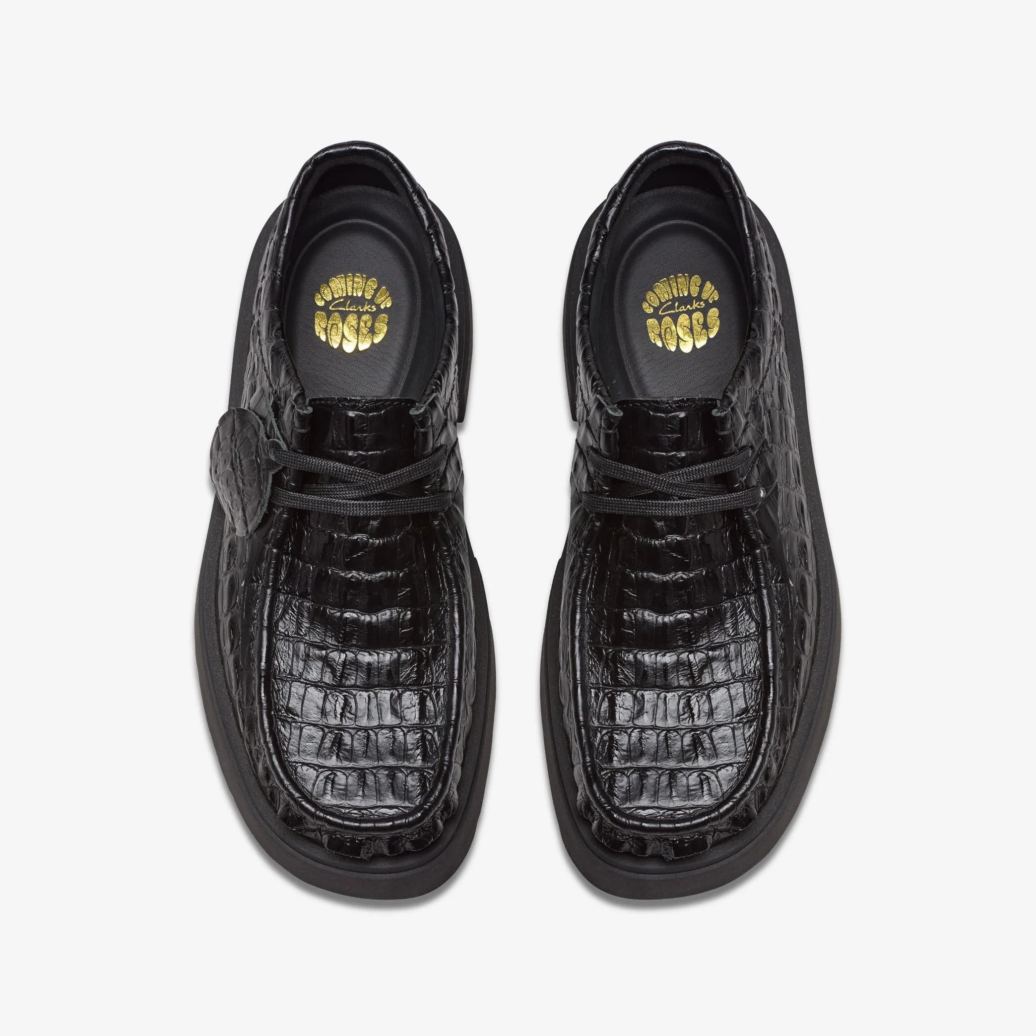[26183329] Mens Clarks X Martine Rose Torview 'black Croc' - Image 6