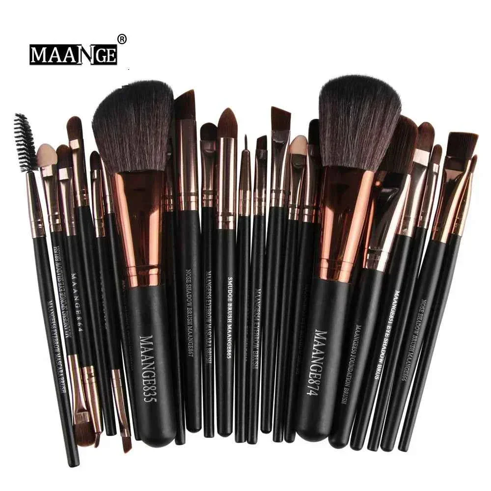 3/13/22pcs Professional Makeup Brushes Tools Set Make Up Brush Tools Kits for Eyeshadow Eyeliner Cosmetics Brushes Maquiagem - Image 7