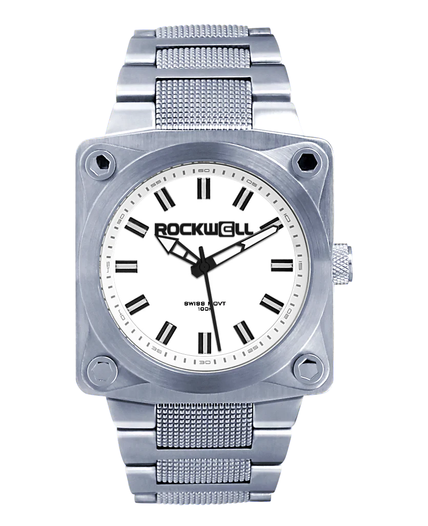 747 (Silver/White) Watch
