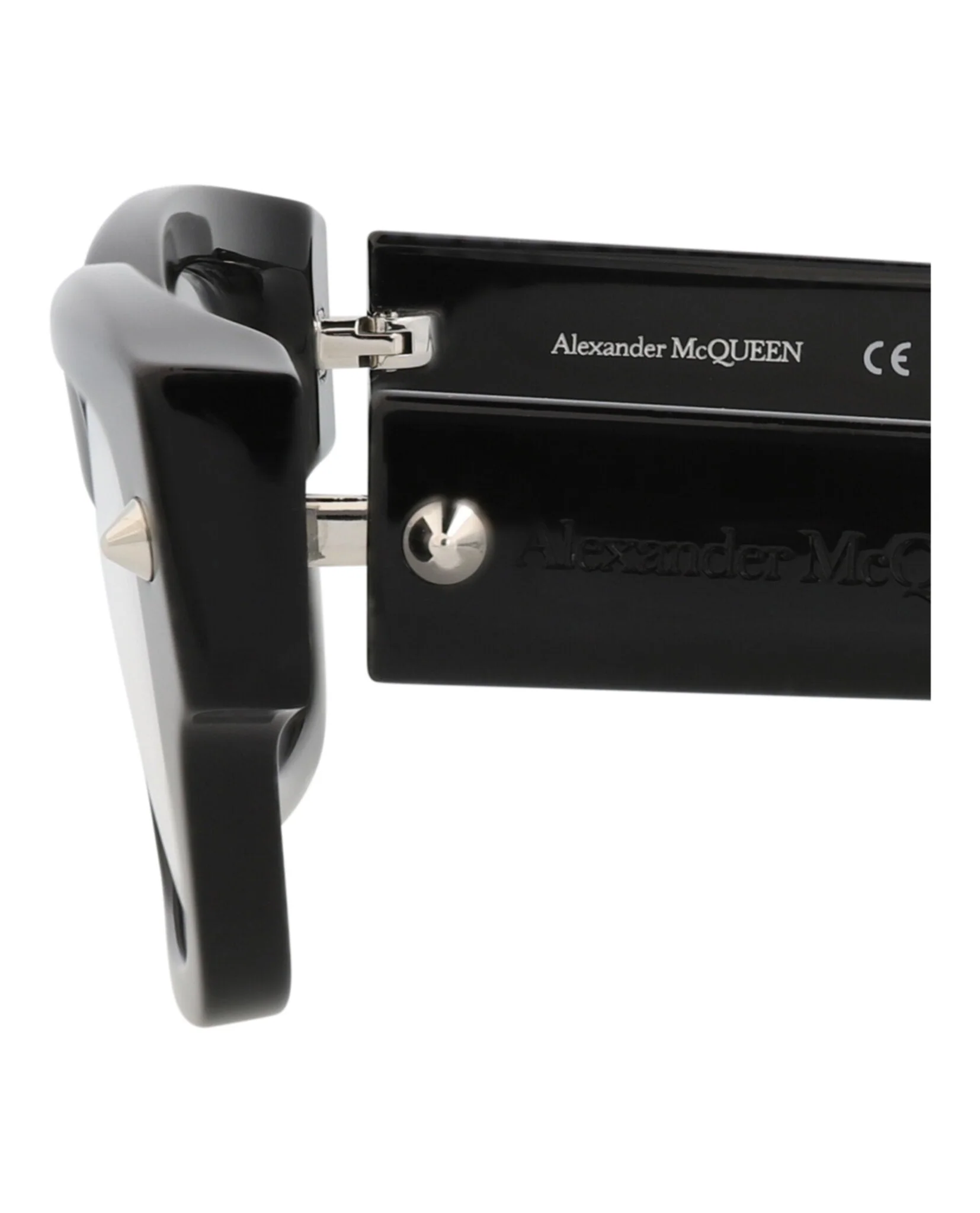 Alexander McQueen Square-Frame Recycled Acetate Optical Frames - Image 4