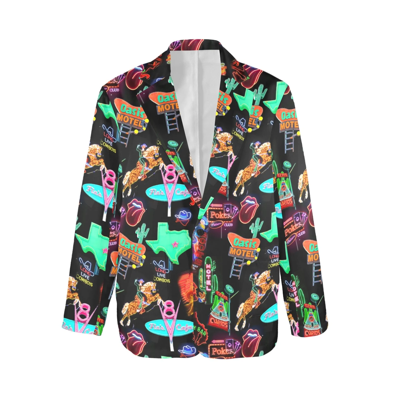 Baha Ranch Vegas Neon Women's Western Blazer - Image 8