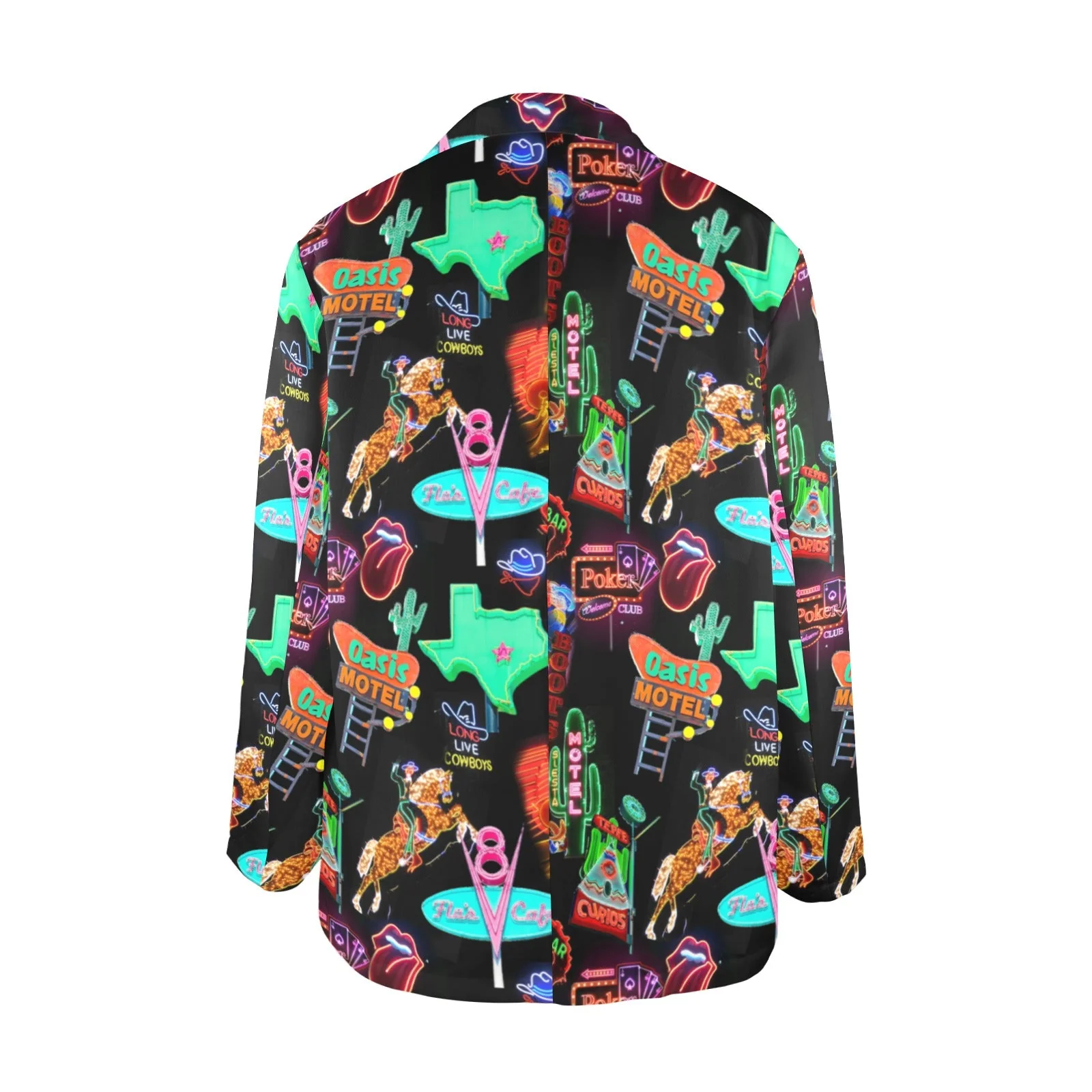 Baha Ranch Vegas Neon Women's Western Blazer - Image 9