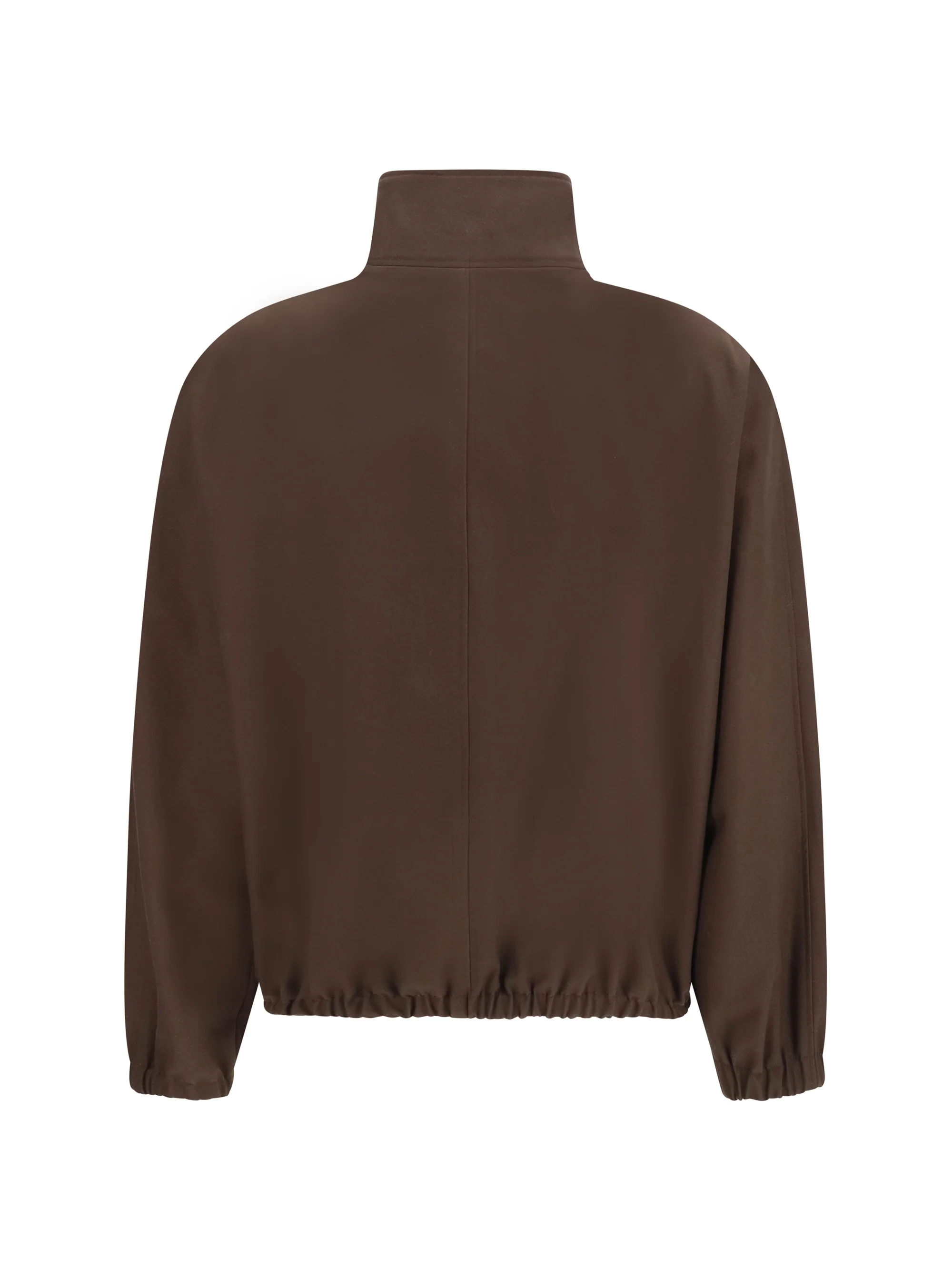 Bomber Jacket Zip-Up Chocolate - Image 3