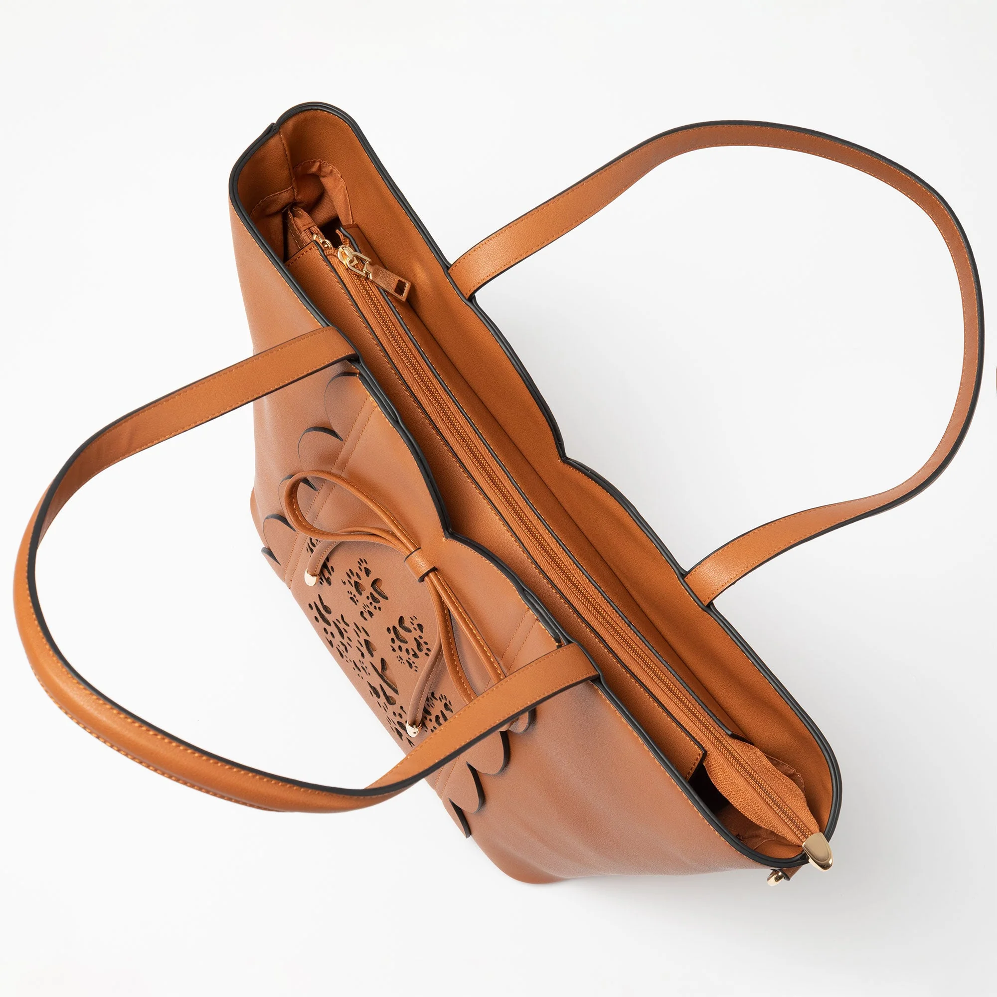 Bow & Hearts Paw Print Handbag - Image 17