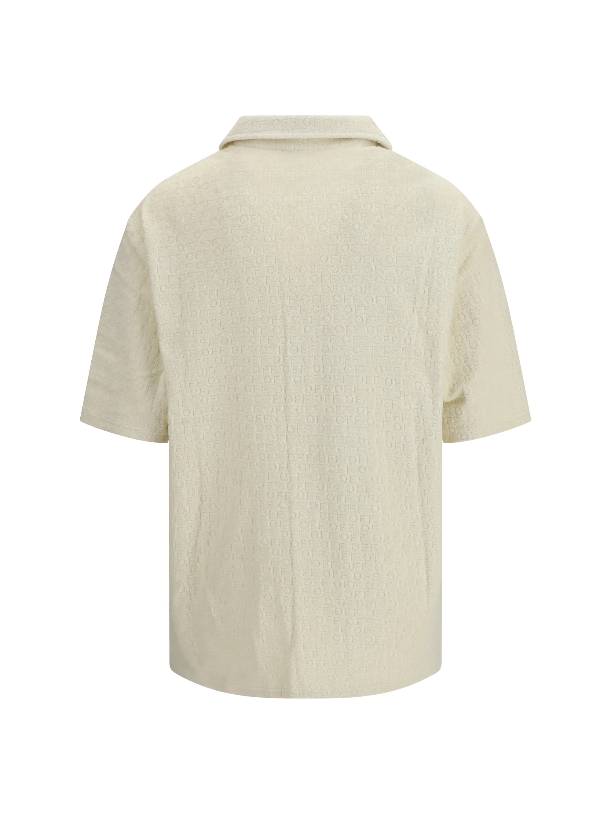 Bowling Shirt Terry Cream - Image 3