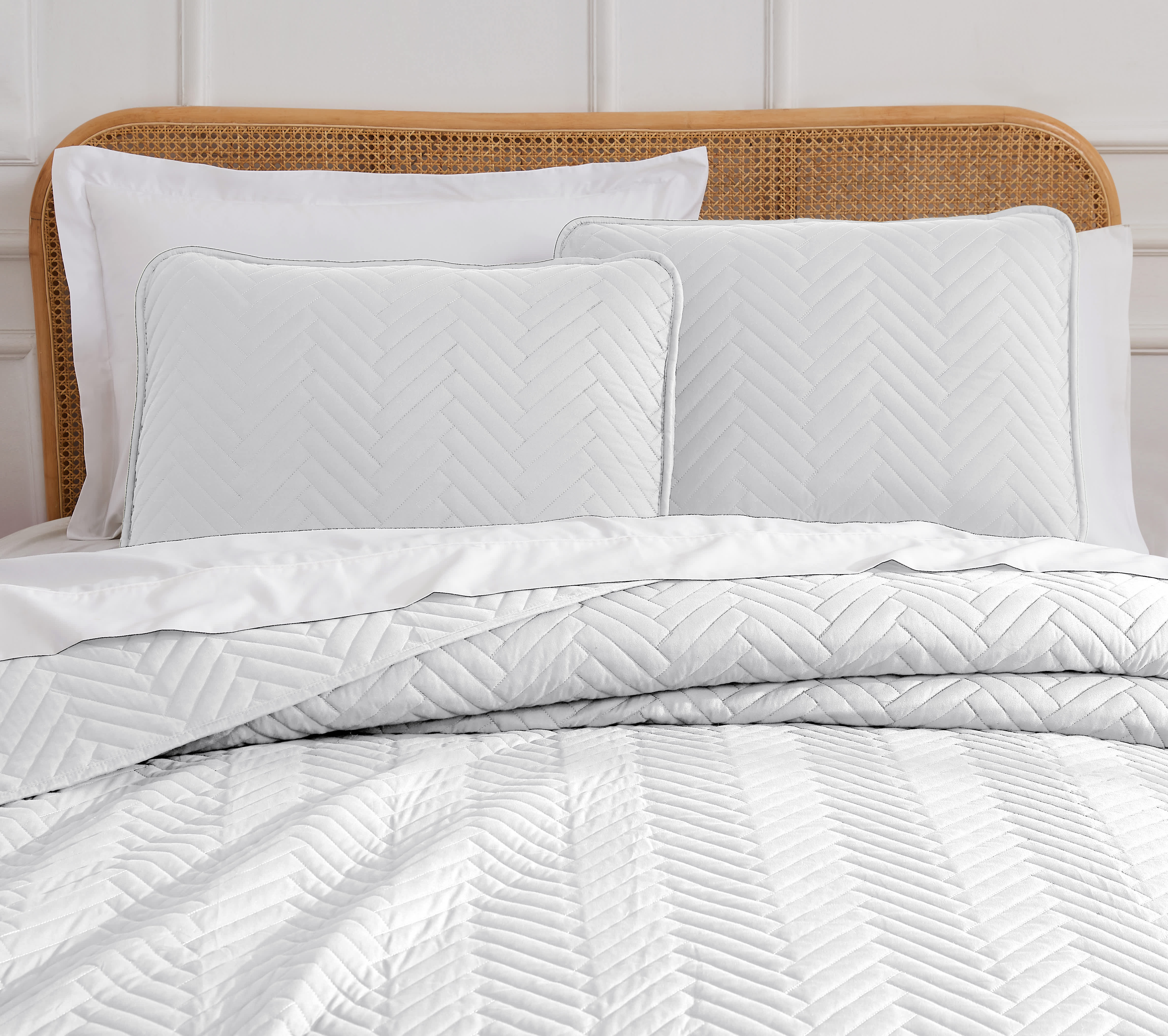 Southshore Fine Linens Chevron Oversized Quilt Set - Image 31