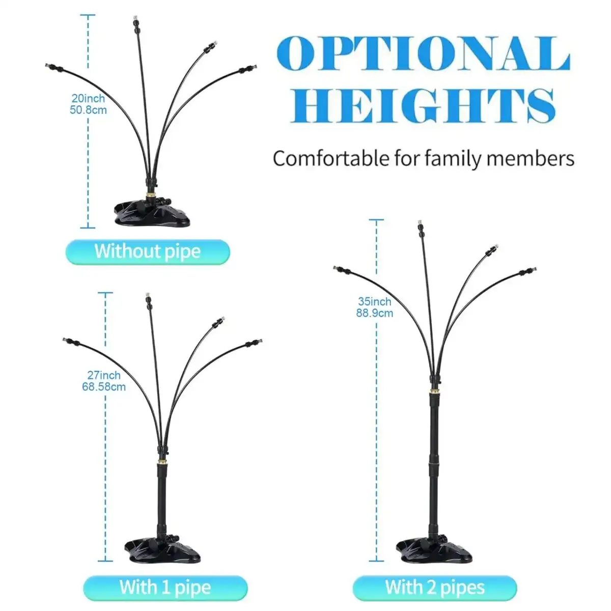 Connectable Outdoor Stand Mist Cooler - Image 2