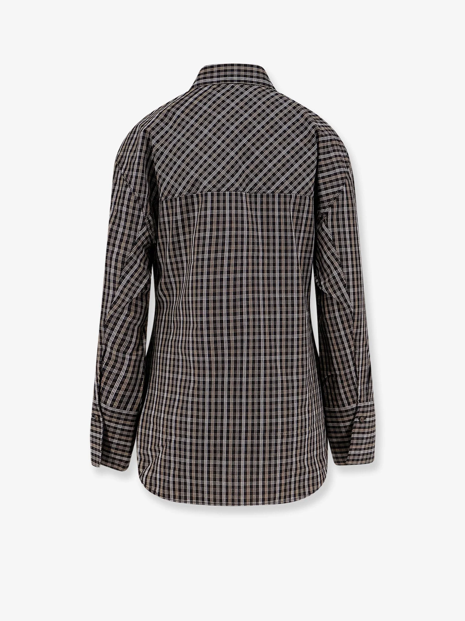 Cotton Shirt With Check Pattern - Image 4