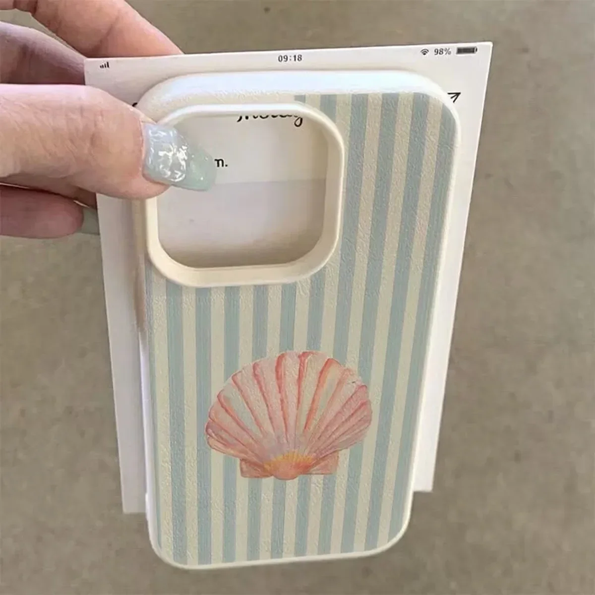Cute Striped Pattern Phone Case - Image 7