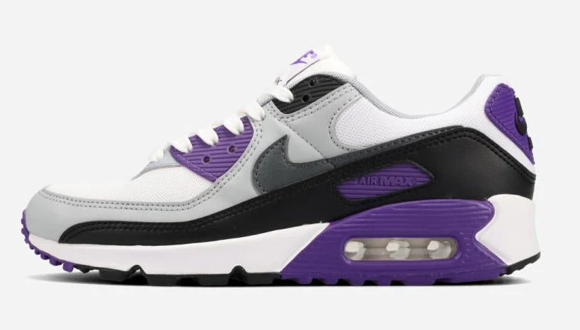 [dh8010-110] Womens Nike Air Max 90 Nn 'nuetral Grey Purple'