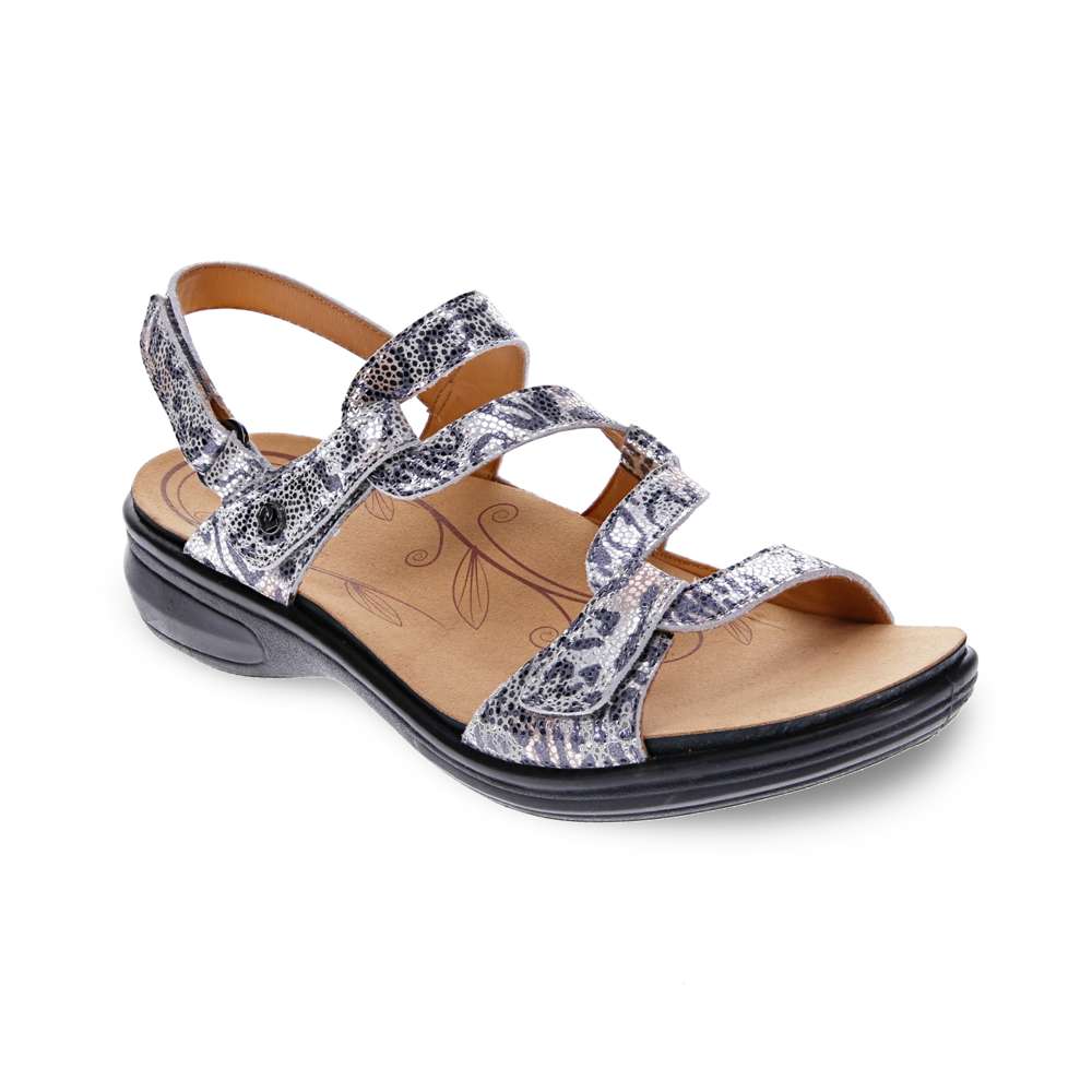Emerald Adjustable Sandal - Silver Safari - Image 9