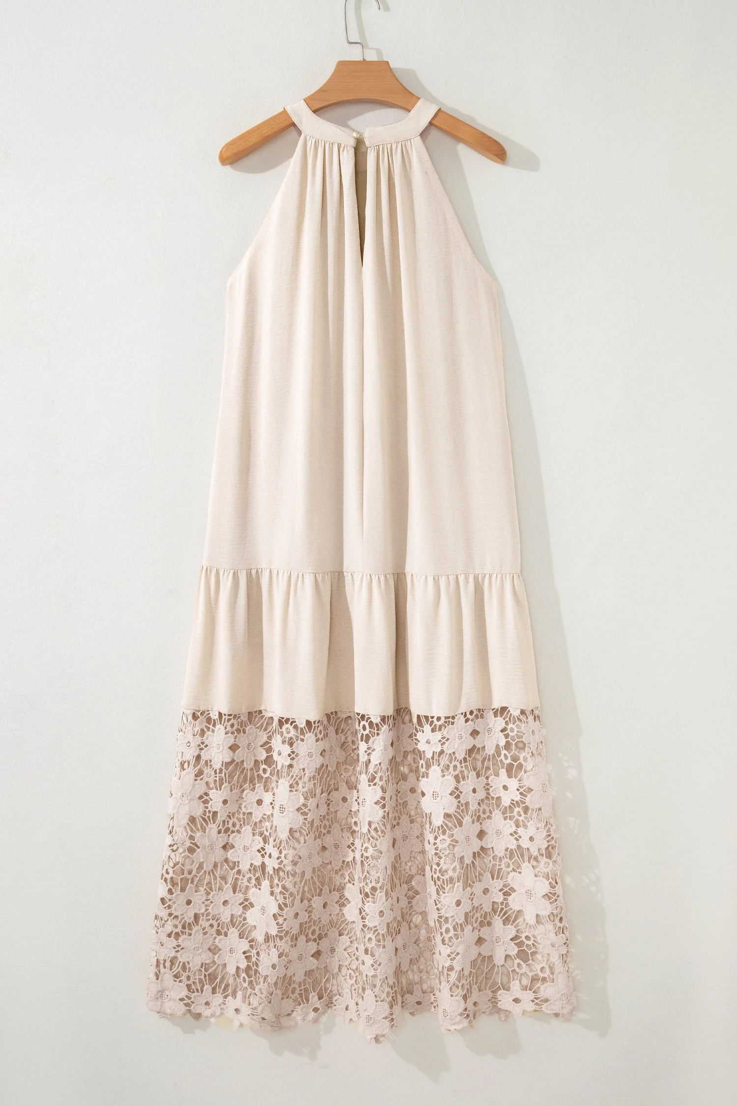 Threaded Pear Ensley Loose Halter Summer Dress - Image 5