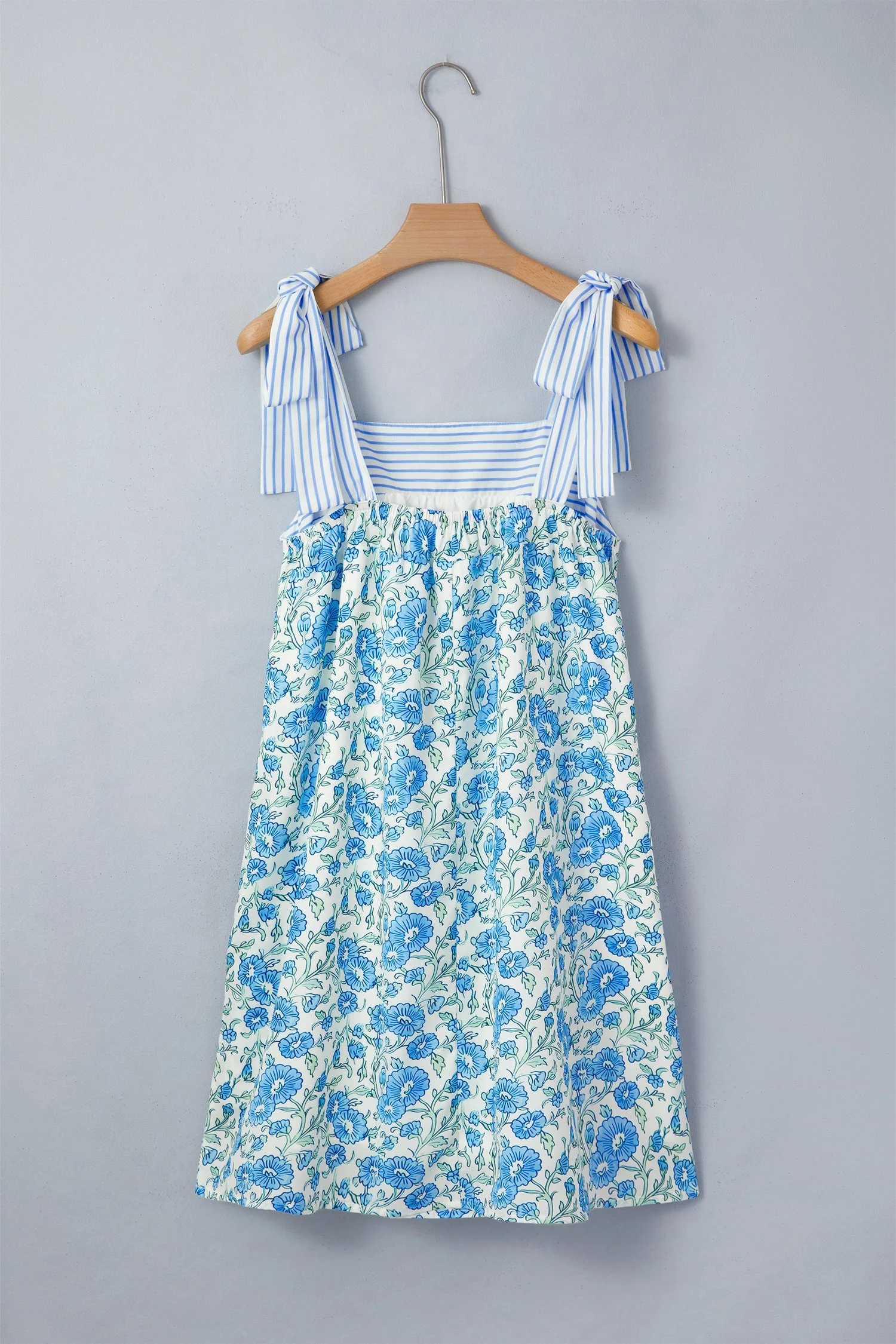 Threaded Pear Estelle Knot Straps Mini Dress - Image 5