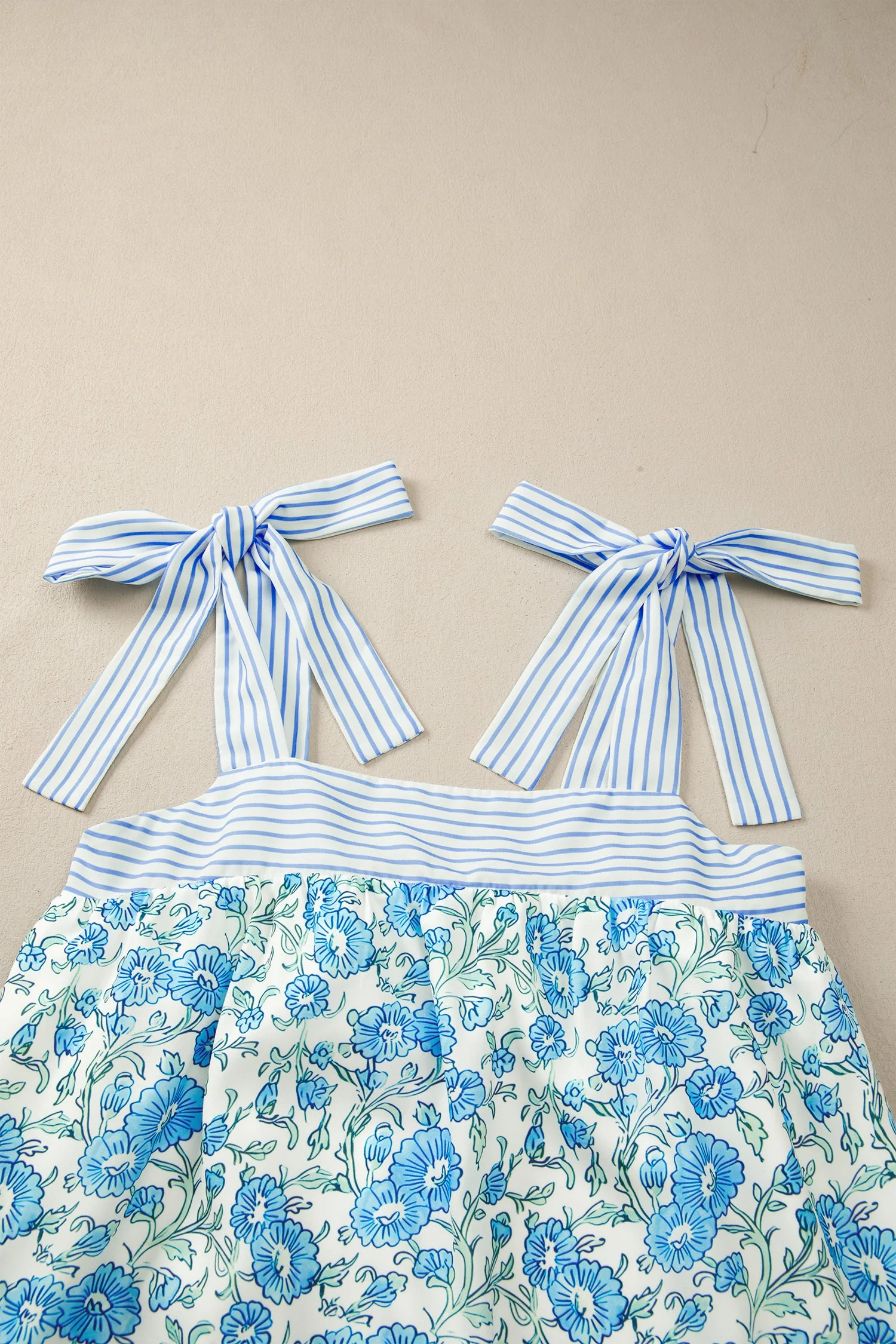 Threaded Pear Estelle Knot Straps Mini Dress - Image 6