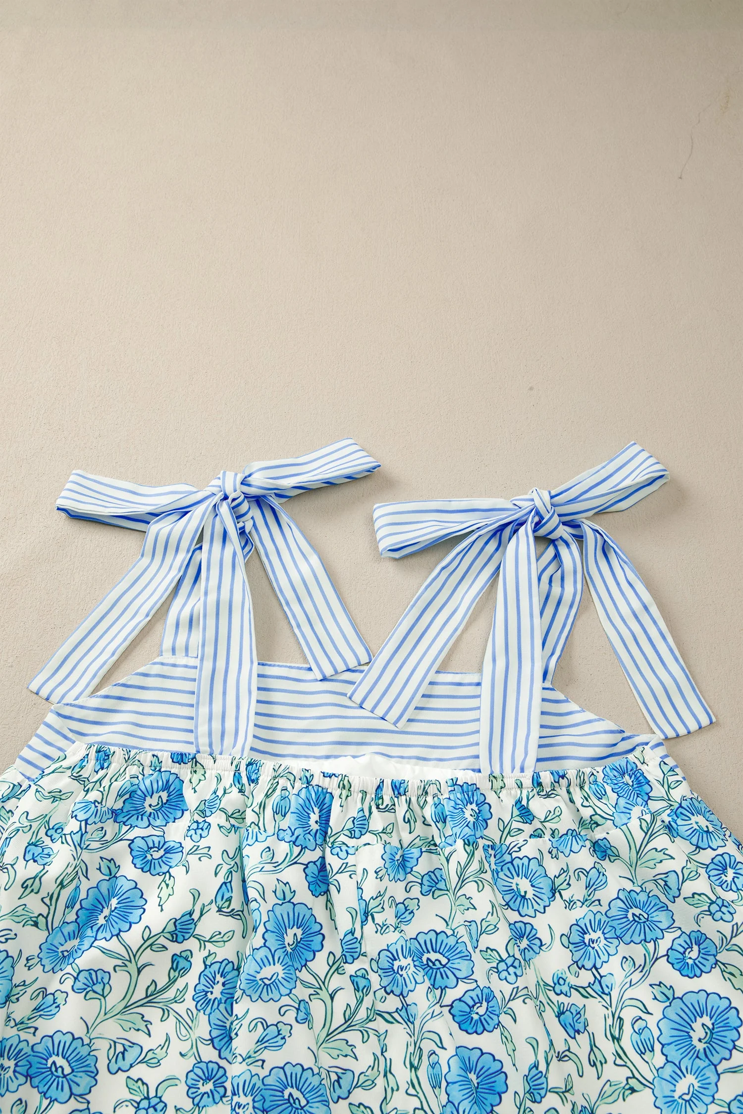 Threaded Pear Estelle Knot Straps Mini Dress - Image 7