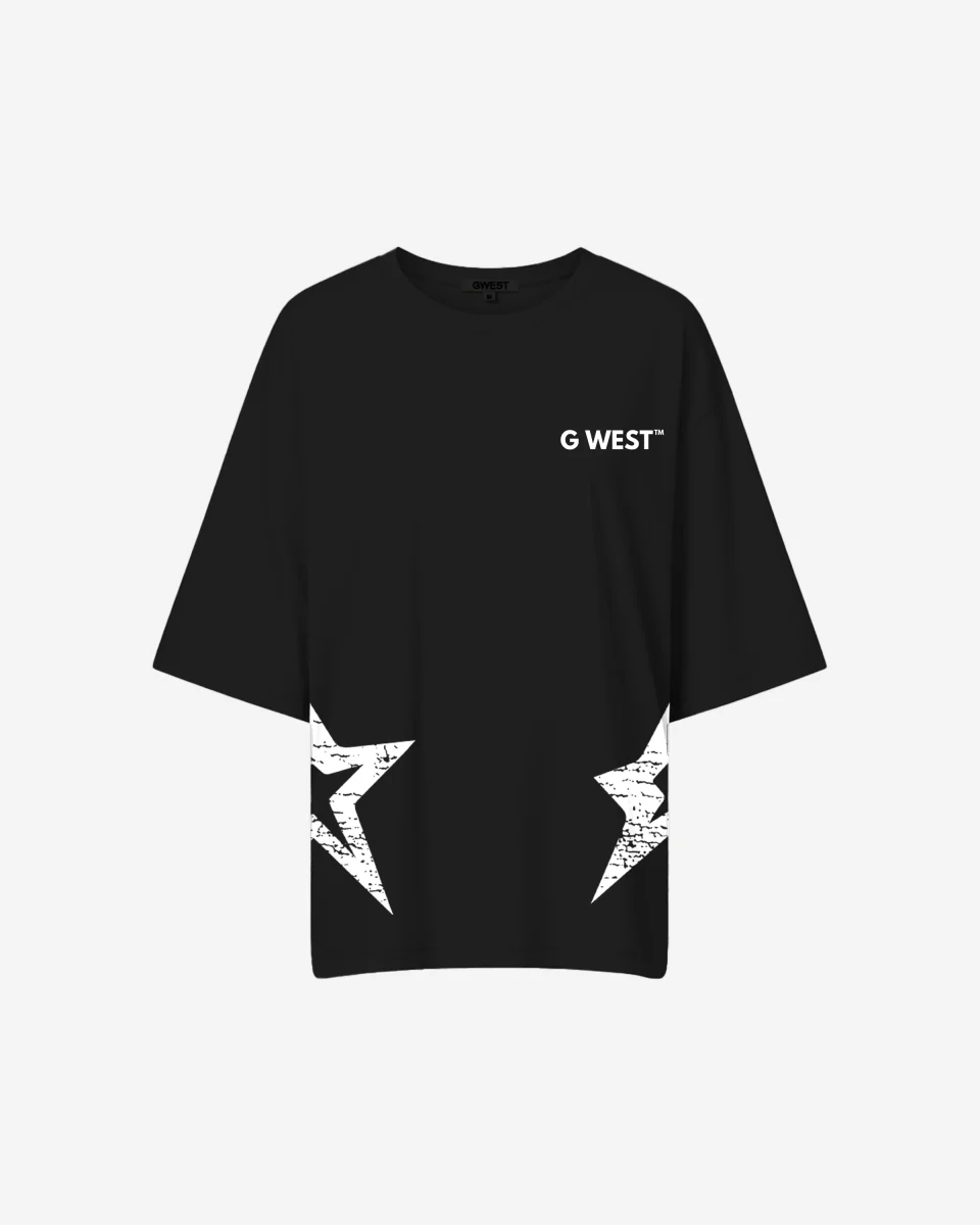 G West Womens Arch Logo Oversized Tee - Image 6