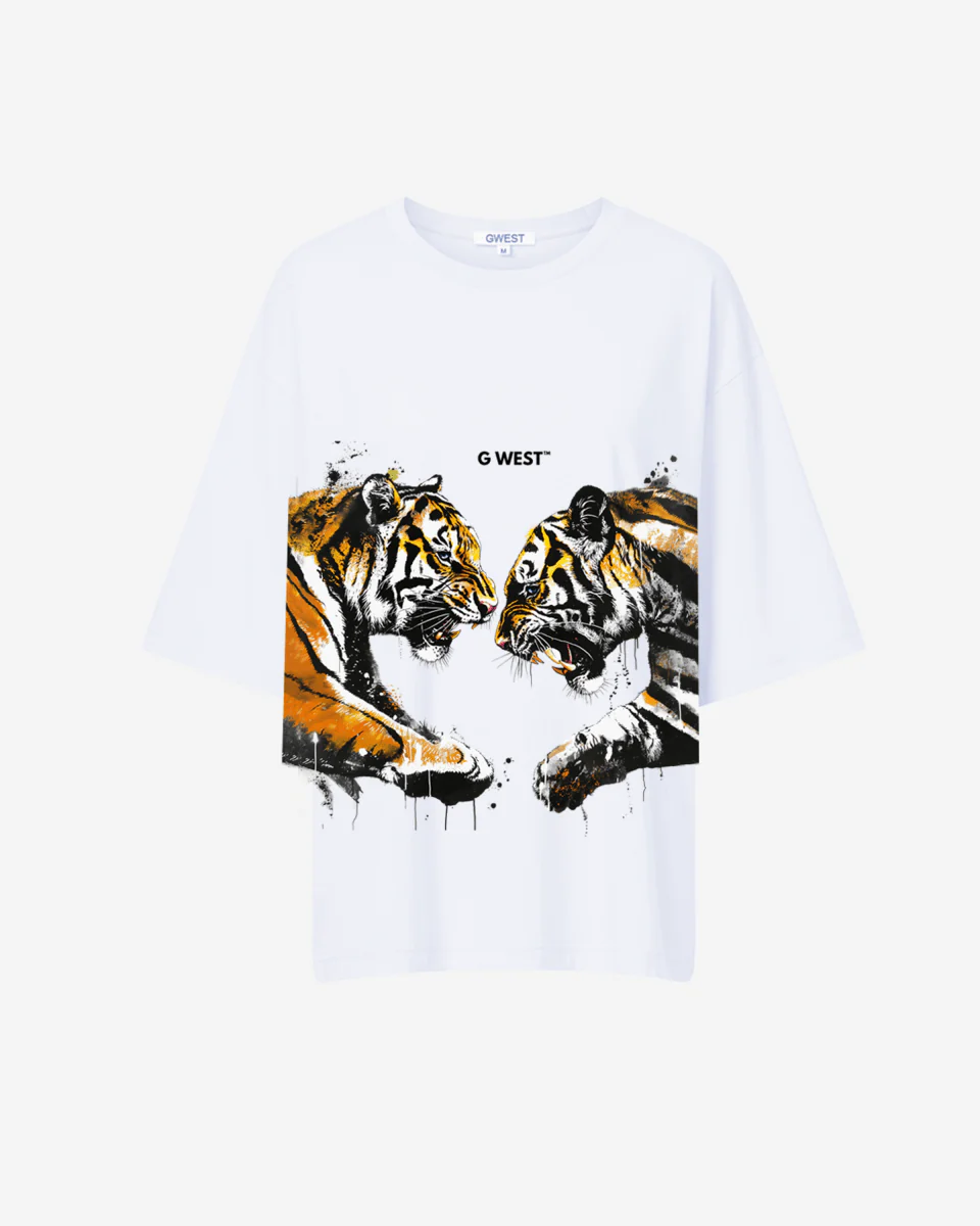 G West Womens Wild Things Oversized Tee - Image 4