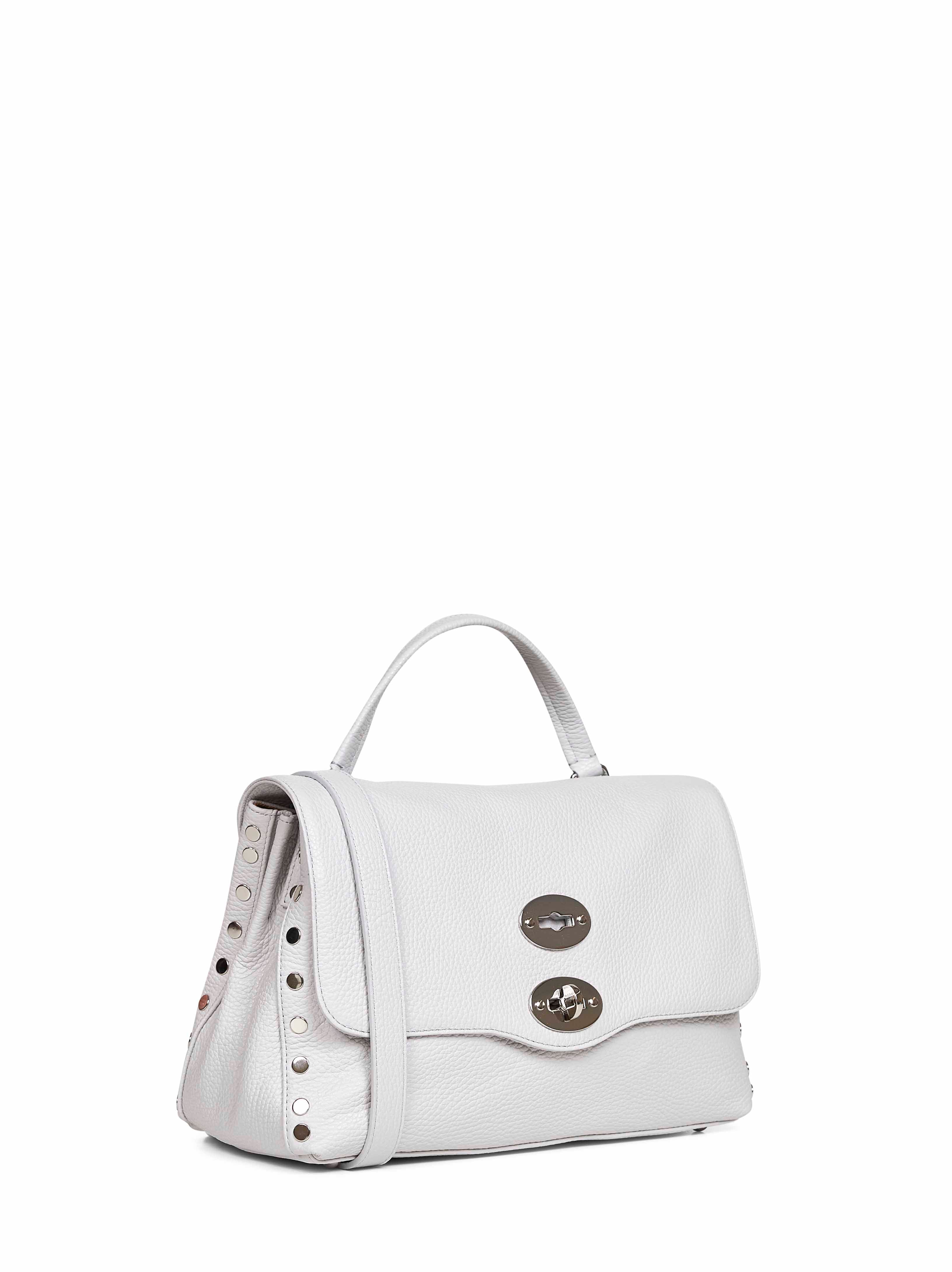 Grey Carrara Small Postina Handbag - Image 2