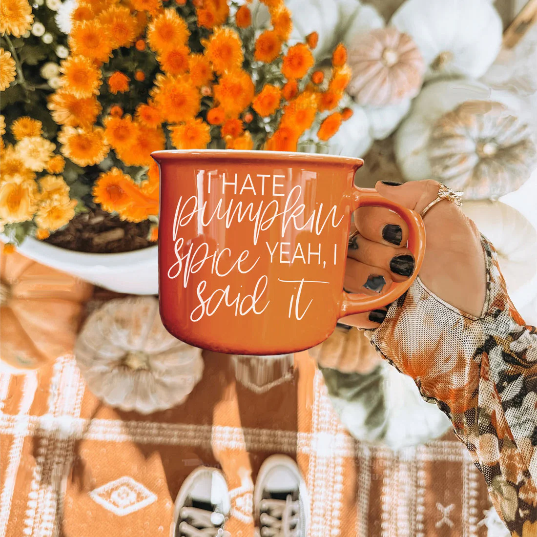 Hate Pumpkin Mug by Gia Roma - Image 11