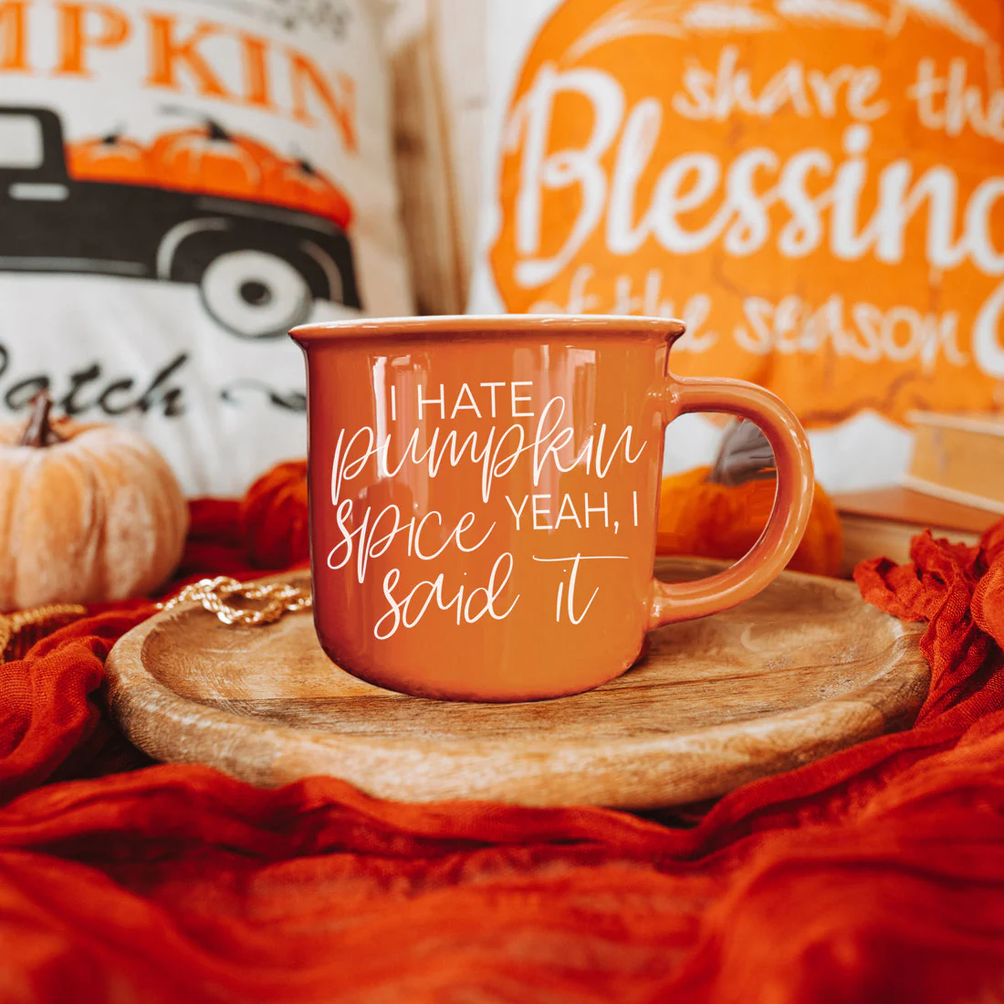 Hate Pumpkin Mug by Gia Roma - Image 6