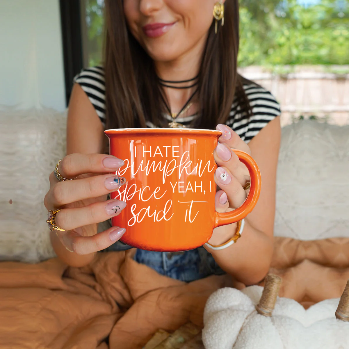 Hate Pumpkin Mug by Gia Roma - Image 7