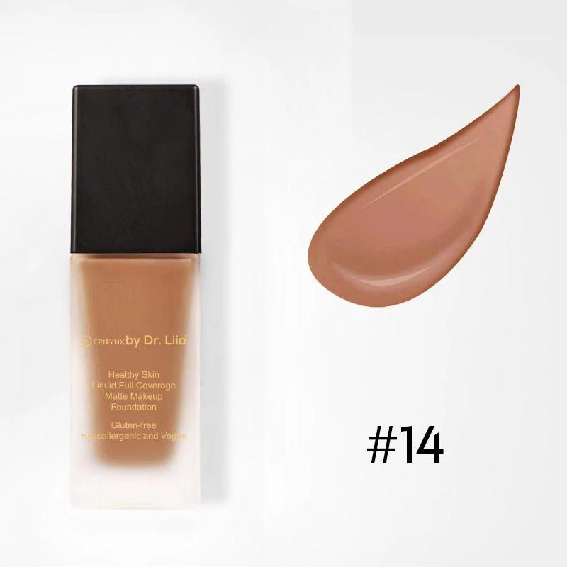 Healthy Skin Full Coverage Matte Foundation with SPF 30 – Vegan, Gluten-Free & Hydrating - Image 21