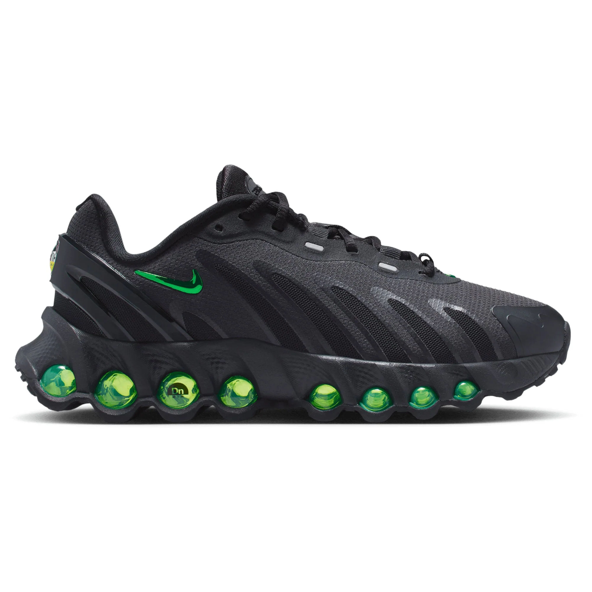 [hf7310-006] Grade School Nike Air Max Dn8 'black Green Strike Dark Smoke Grey'