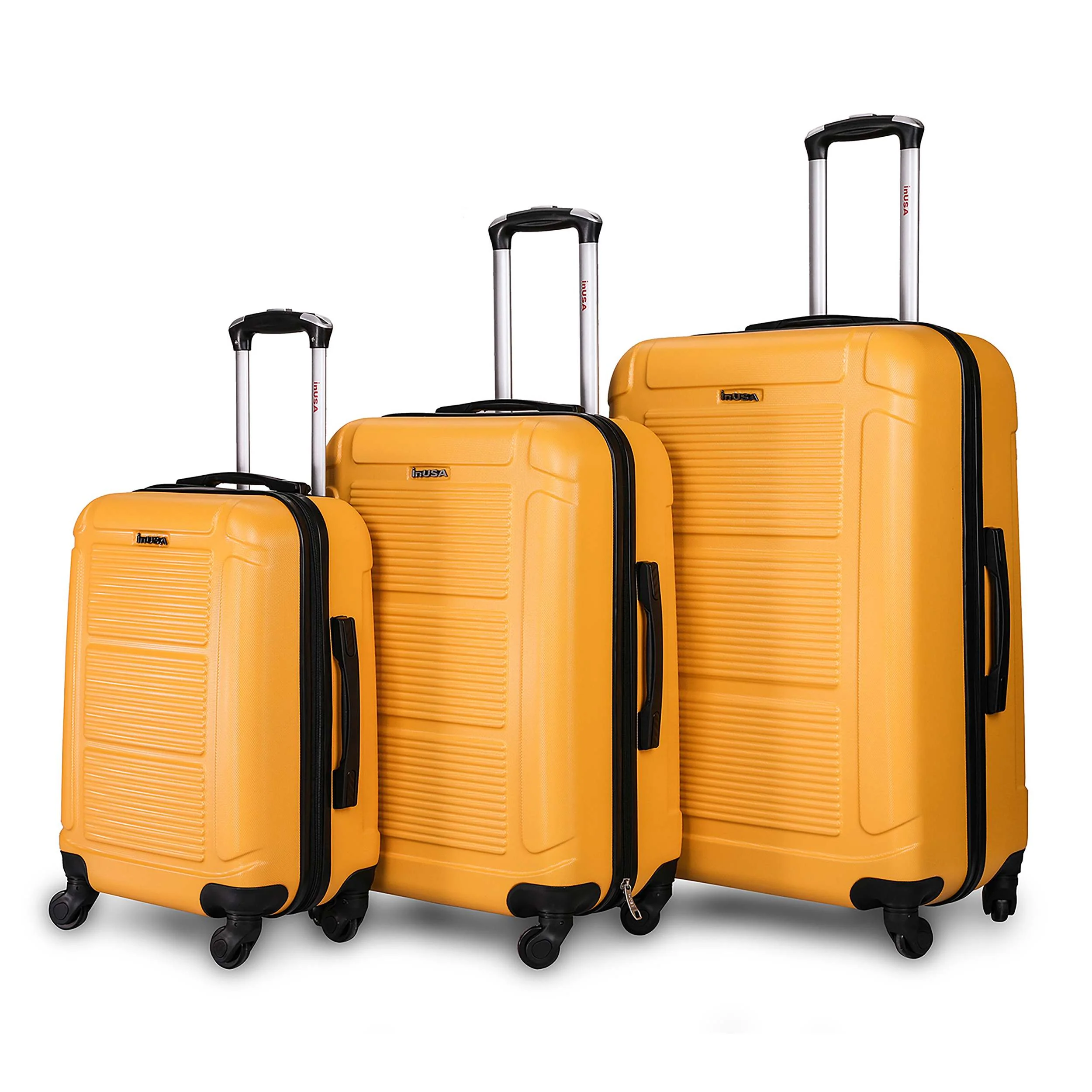 InUSA Unisex Pilot Lightweight Hardside Spinner Luggage - Image 11