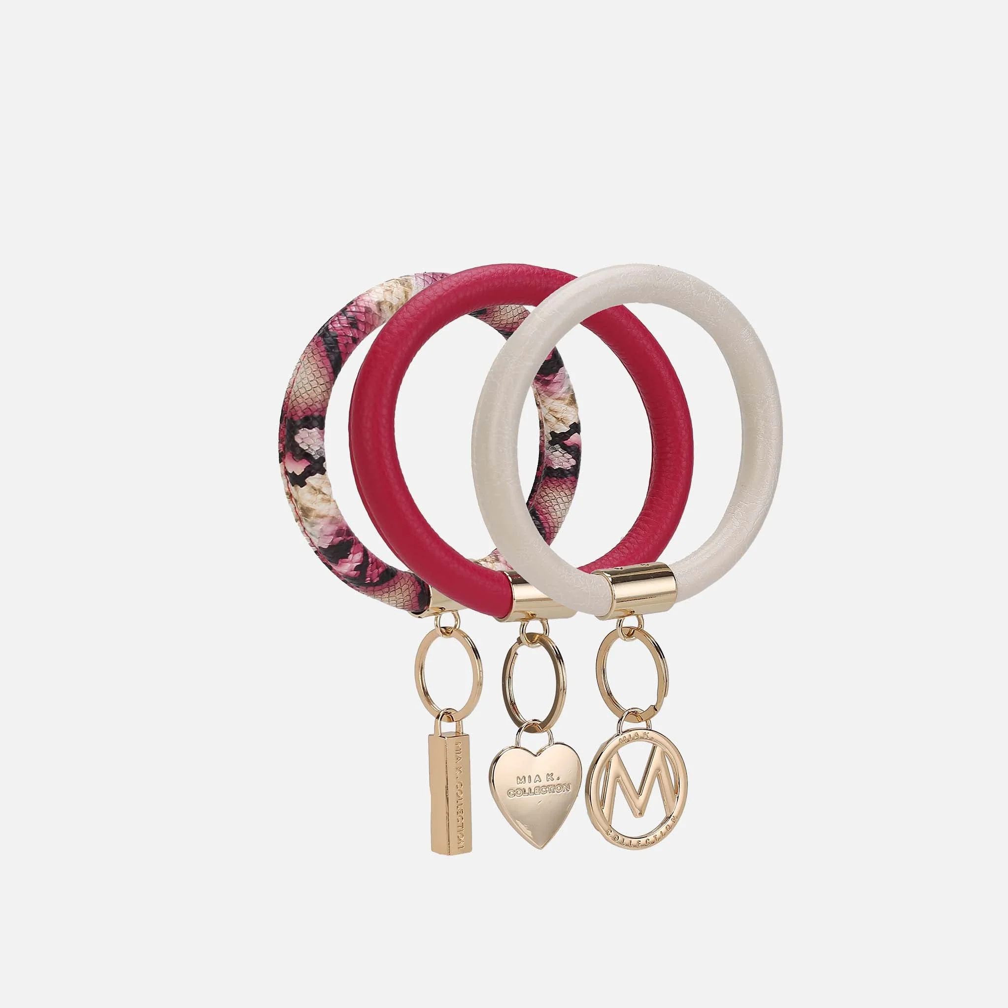 Jasmine Bangle Bracelet Keyring Set - Image 5