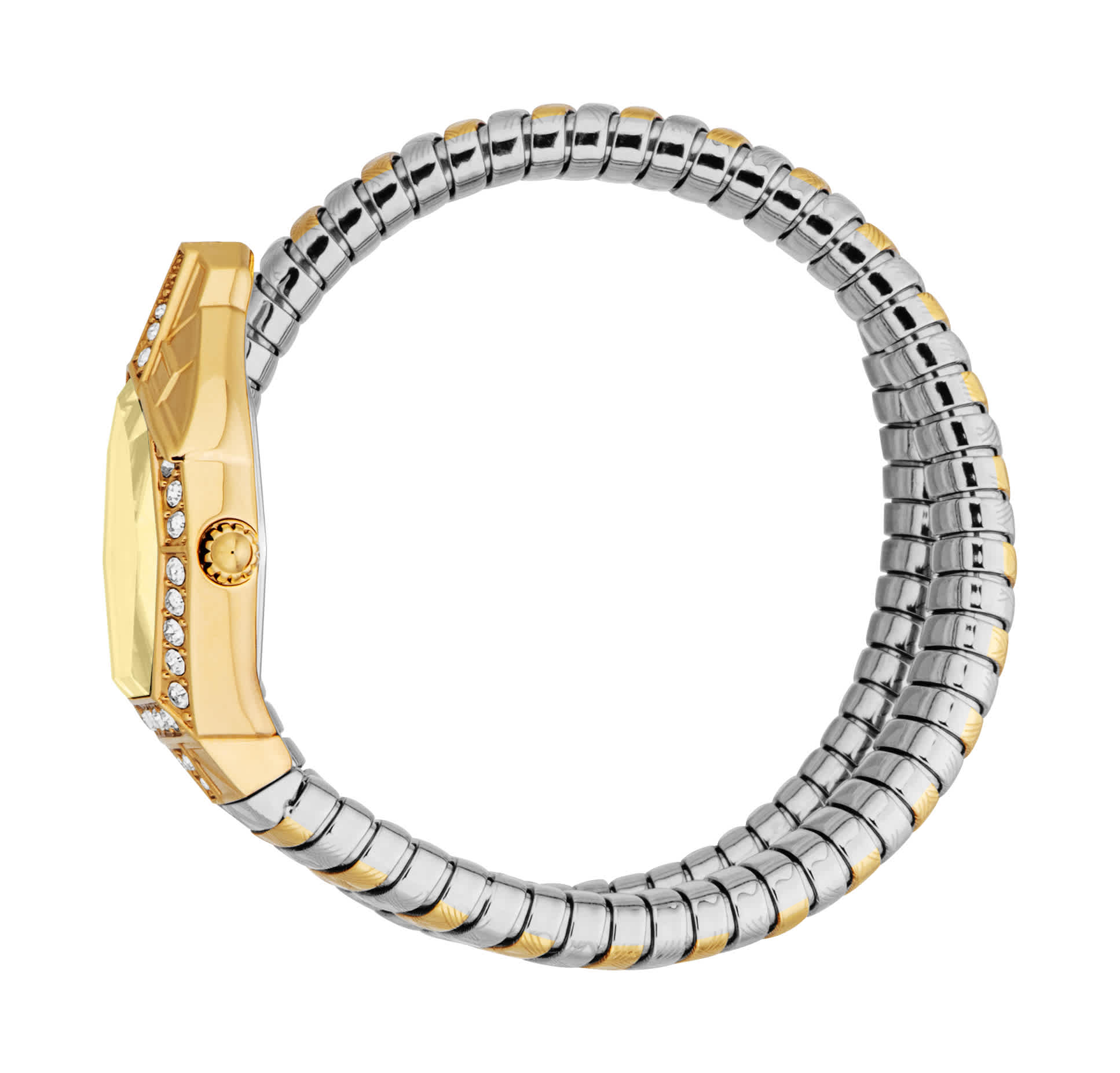 Jc1l303m0055 Just Cavalli Snake Women's Two Tone Gold/Silver Watch - Image 2