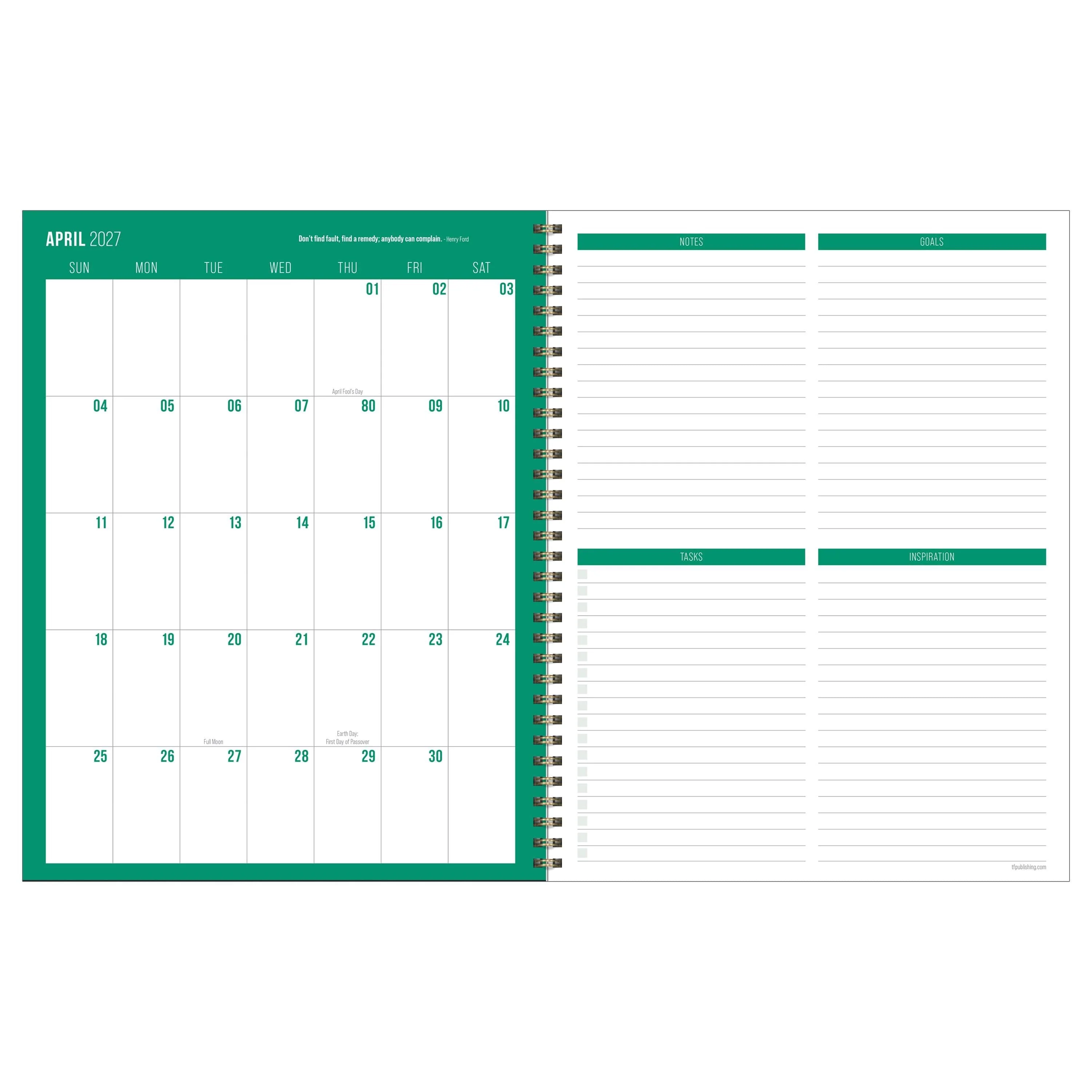 July 2026 - June 2027 In the Jungle Weekly Monthly Planner - Image 2