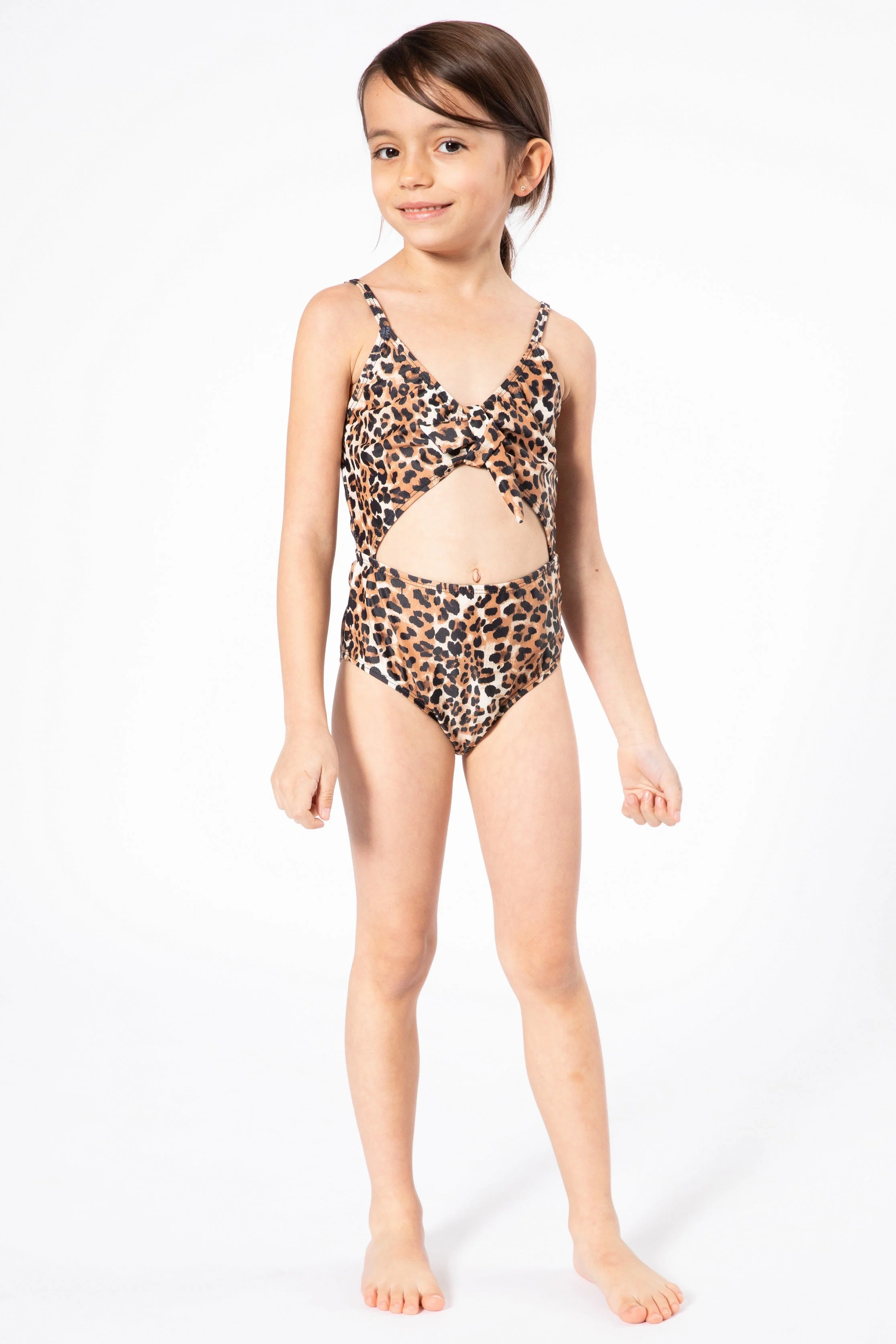 Marina West K4712 One Piece Swimsuit (Cheetah) - Image 2
