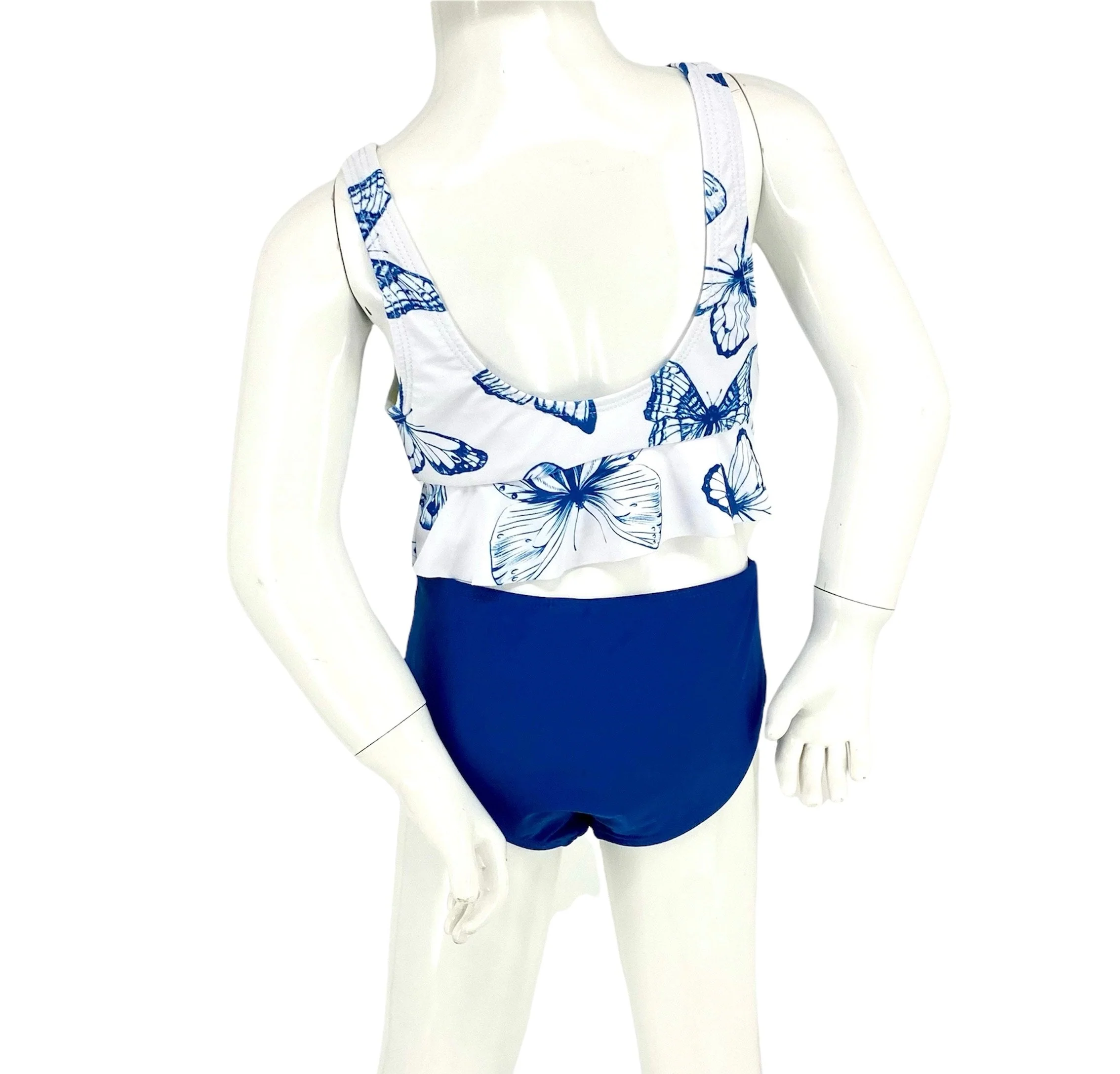 Marina West K4717 Kids Tankini Swimsuit Set (Butterfly) - Image 3