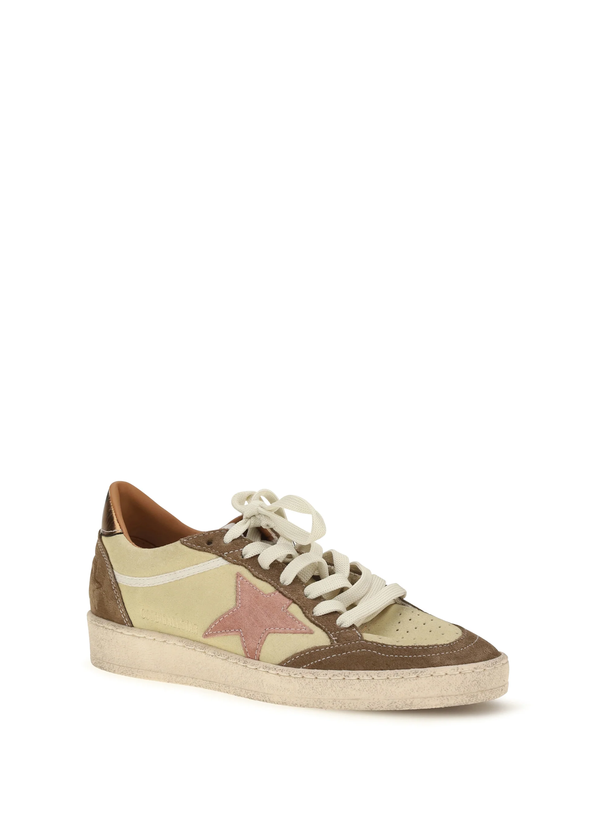 Leather Sneakers Ball Star Vintage Yellow - Image 3