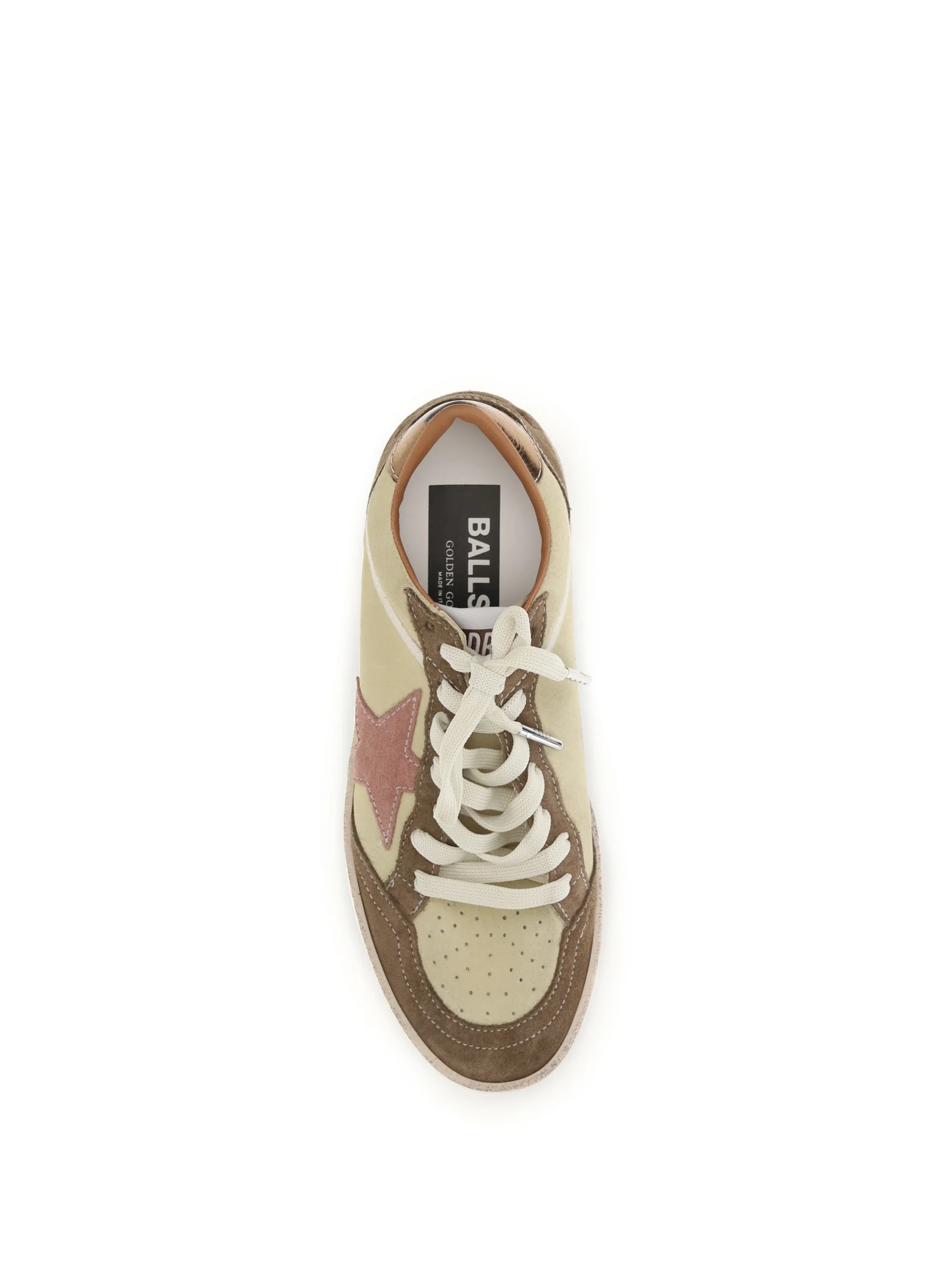 Leather Sneakers Ball Star Vintage Yellow - Image 4
