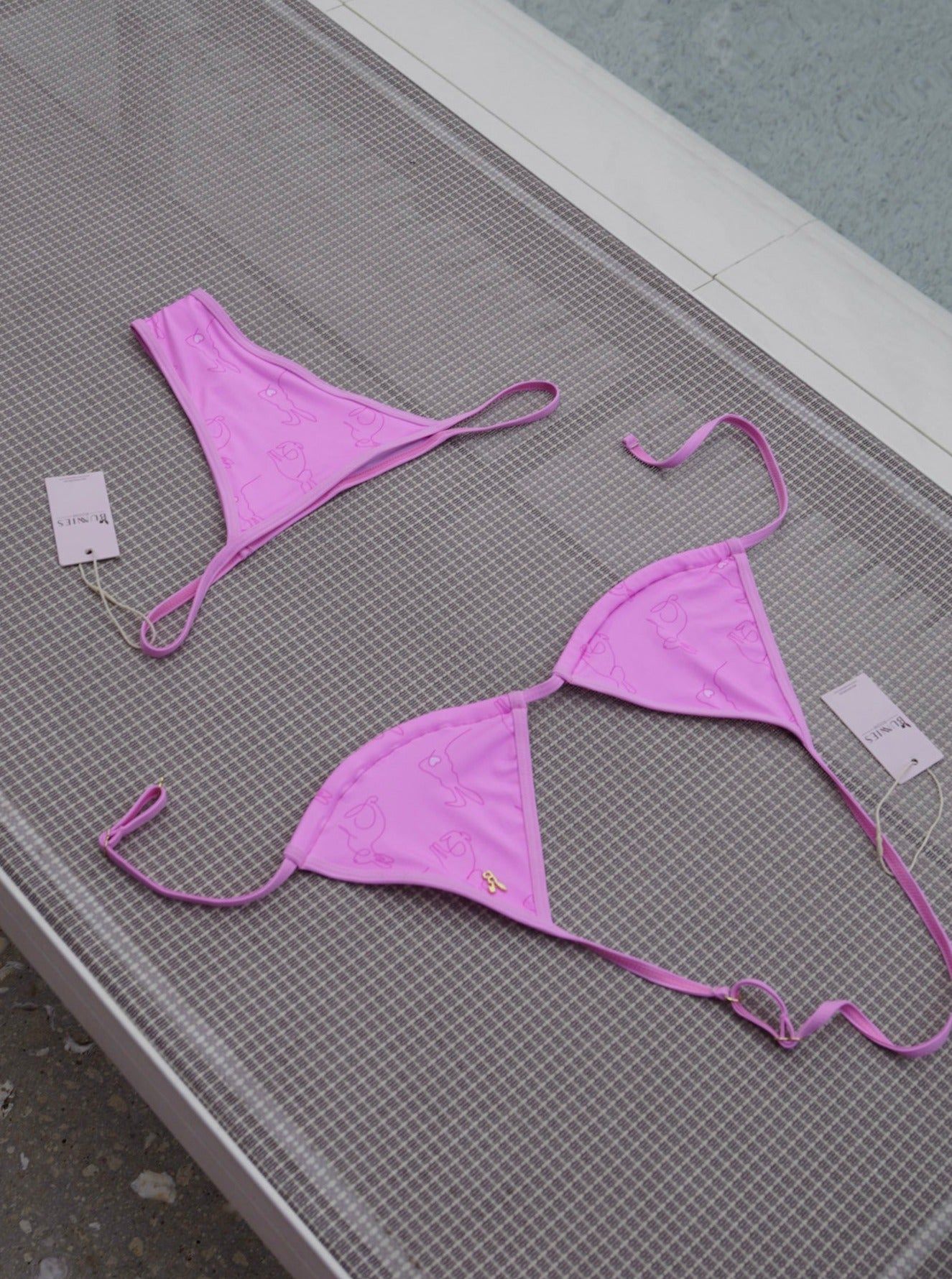 London Bikini in Pink - Image 3