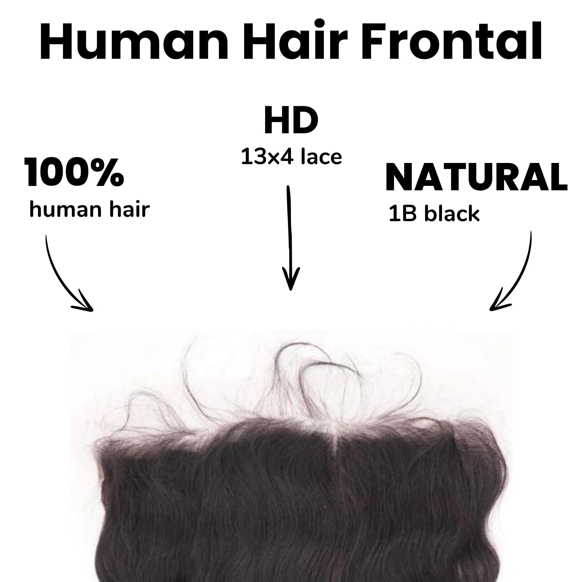 Loose Wave 13x4 HD Lace Human Hair Frontal - Image 2