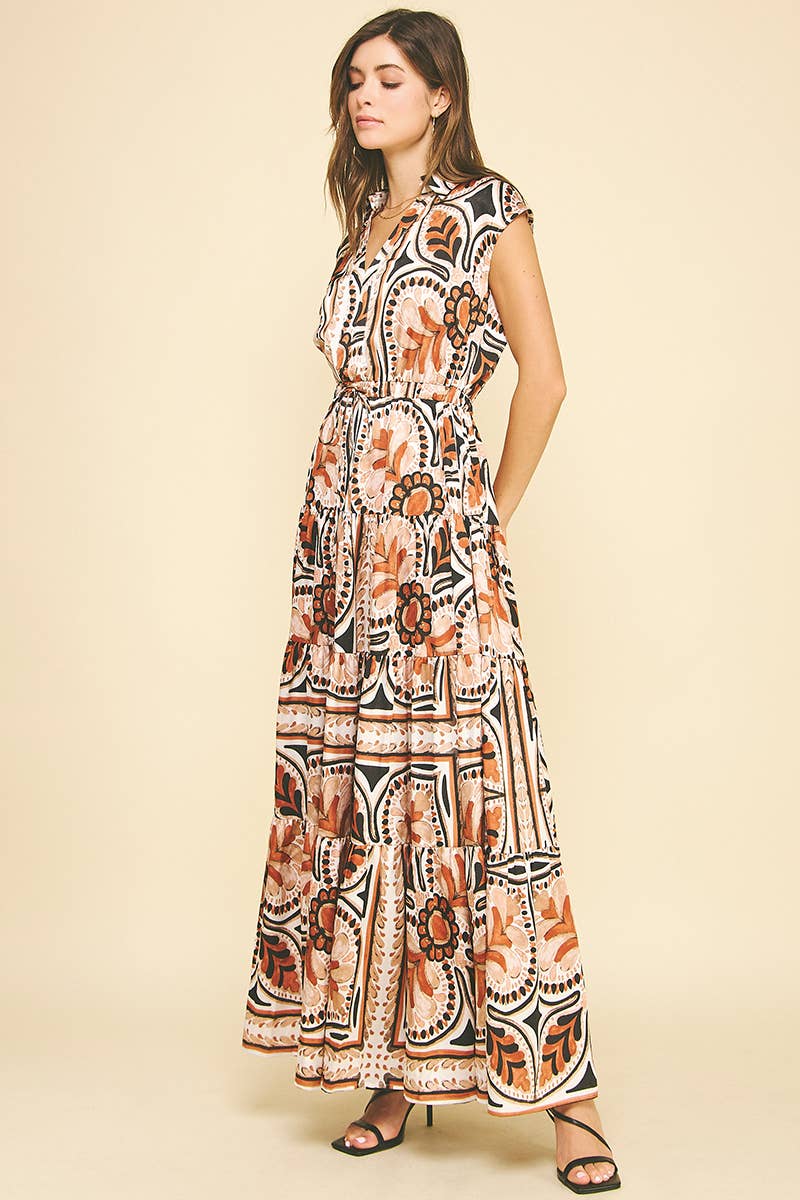 Lyric - Floral Tiered Maxi Dress - Image 5