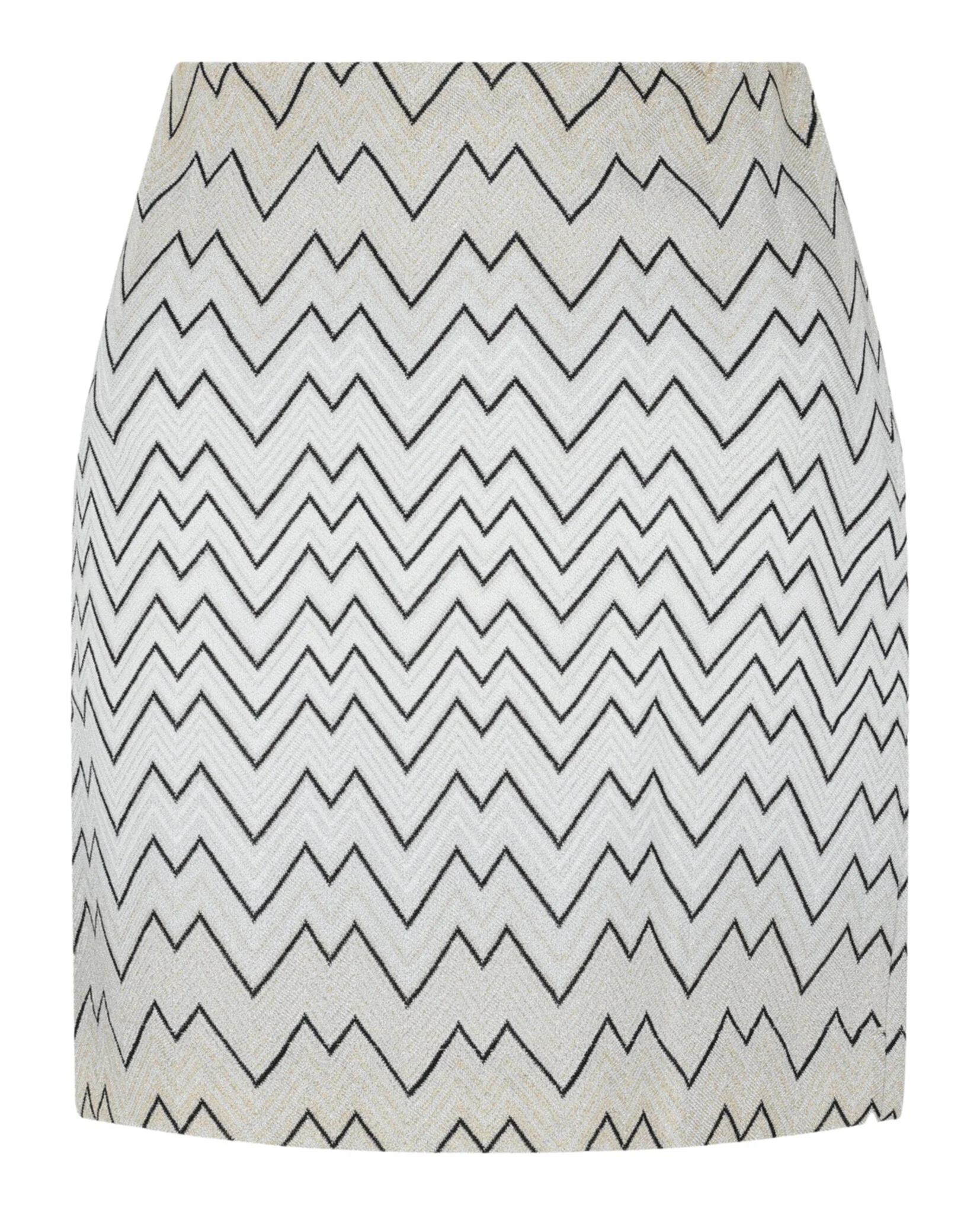 M Missoni Chevron Print Mini Skirt