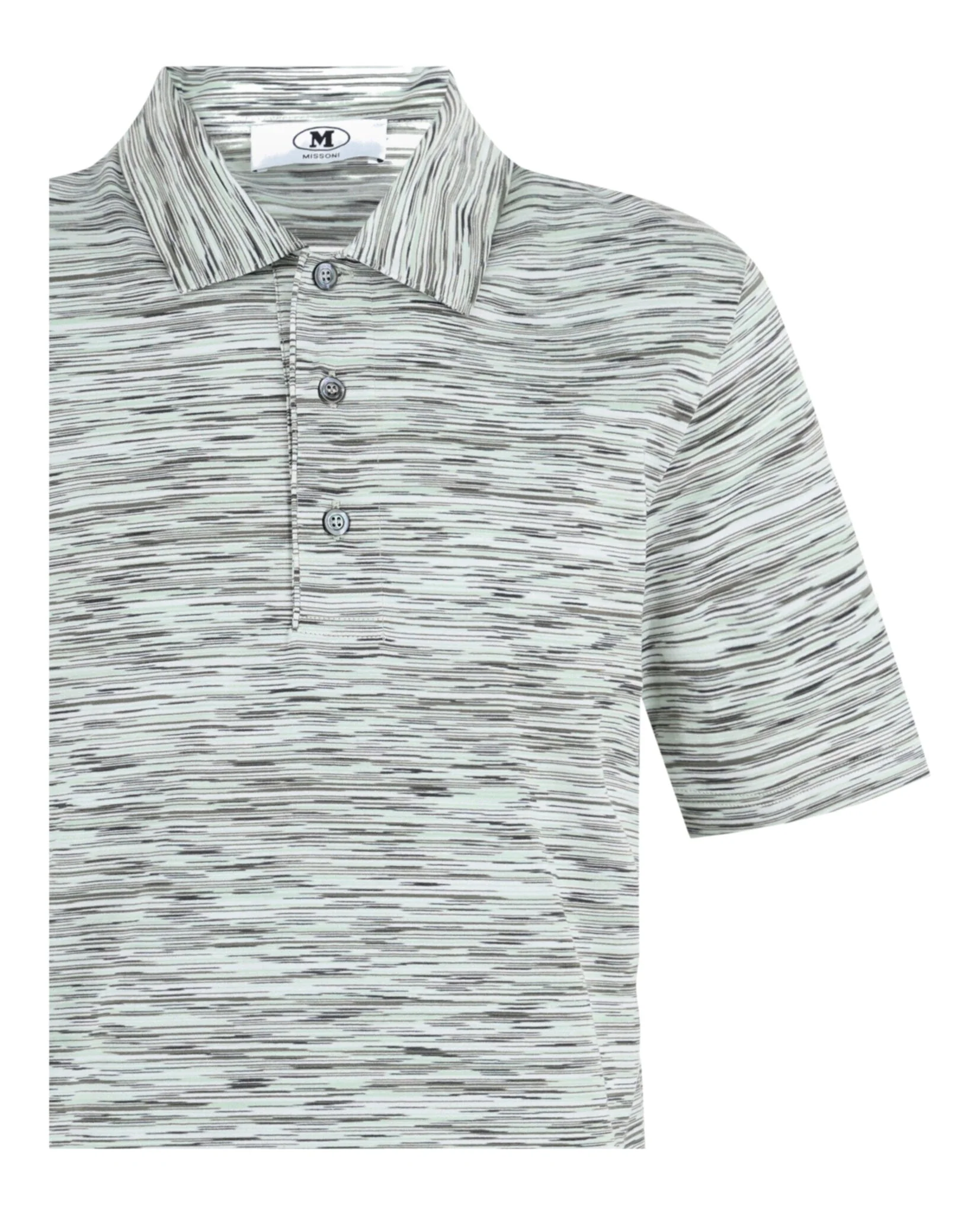 M Missoni Zig Zag Polo Shirt - Image 3