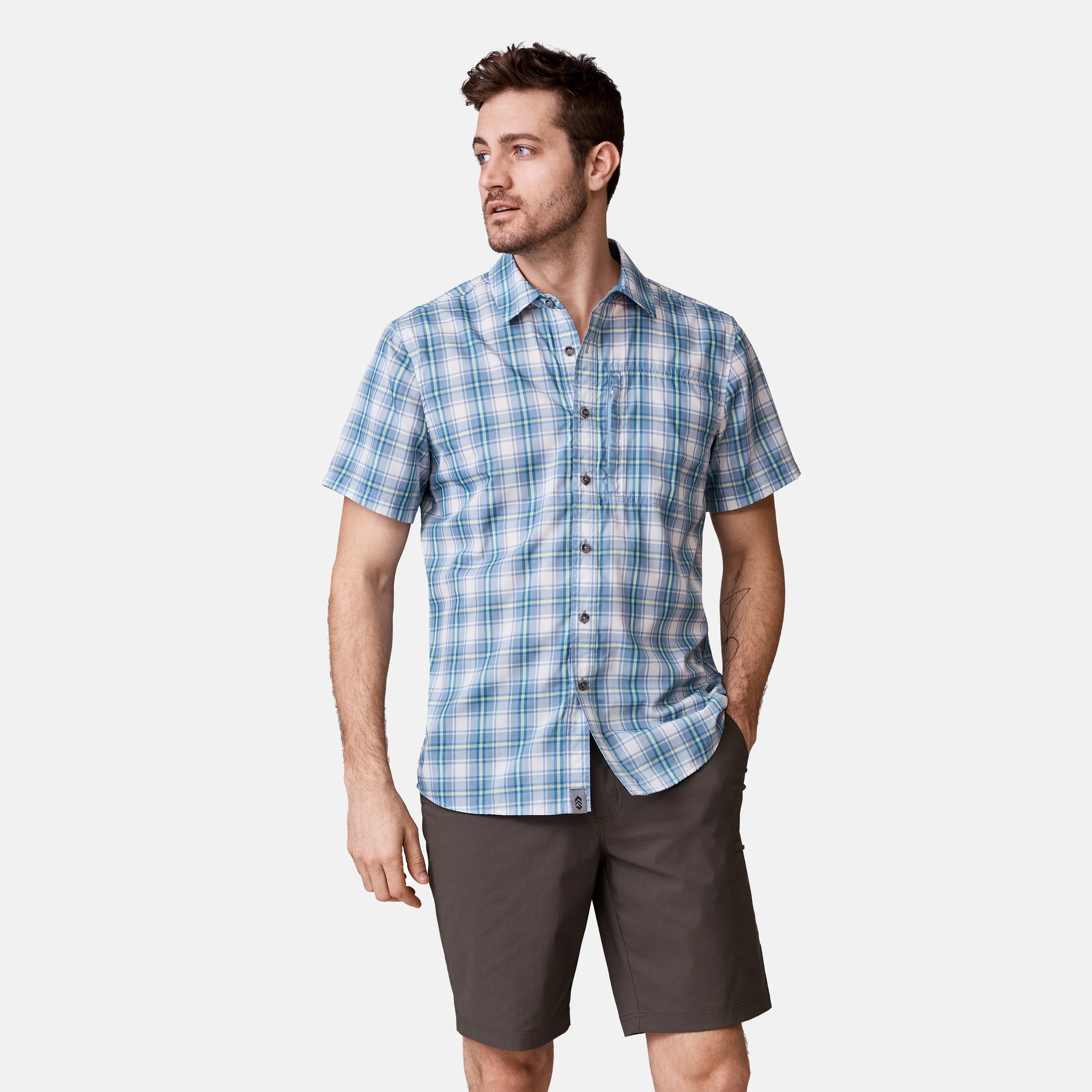 Men's Excursion Short Sleeve Poplin Shirt - Image 17