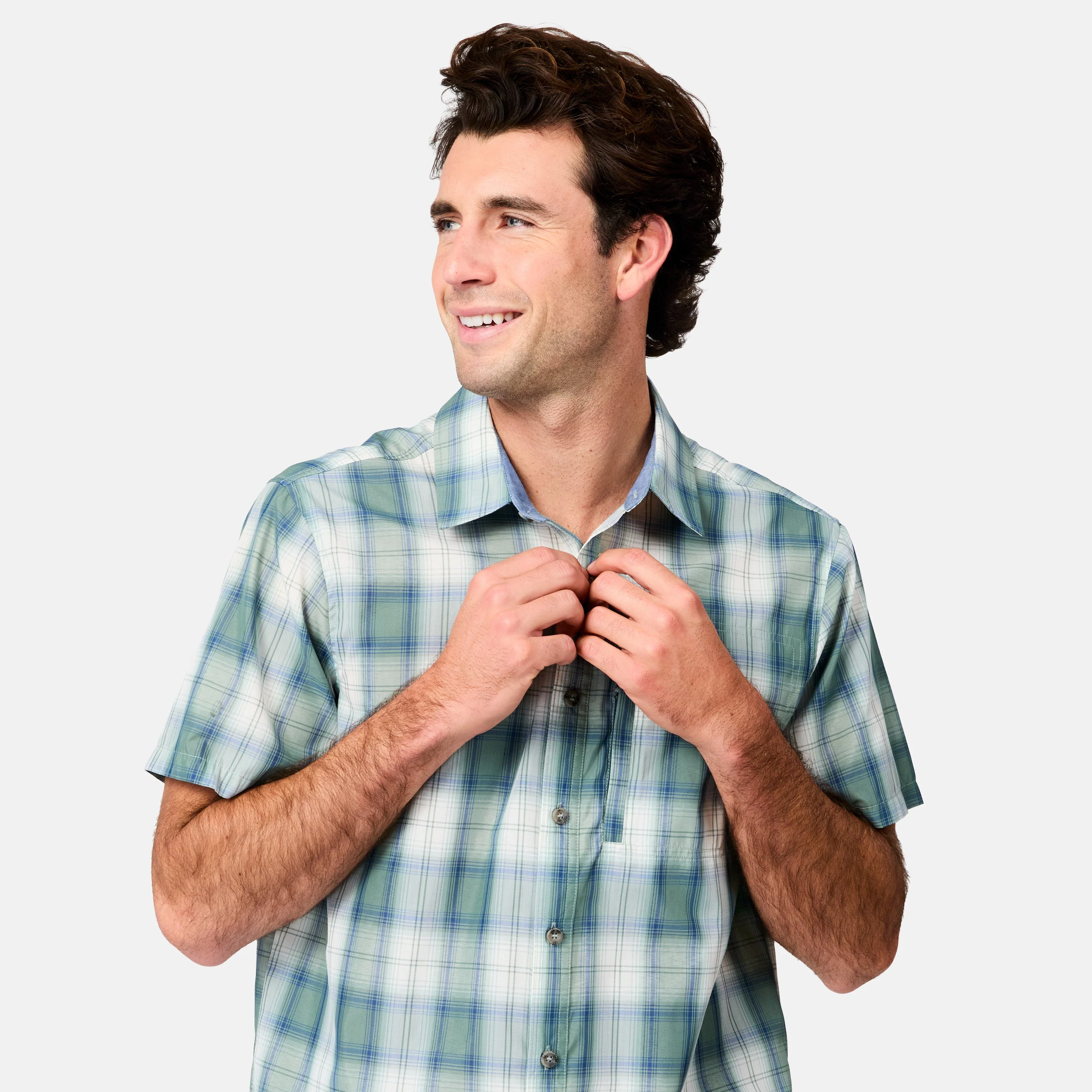 Men's Excursion Short Sleeve Poplin Shirt - Image 3