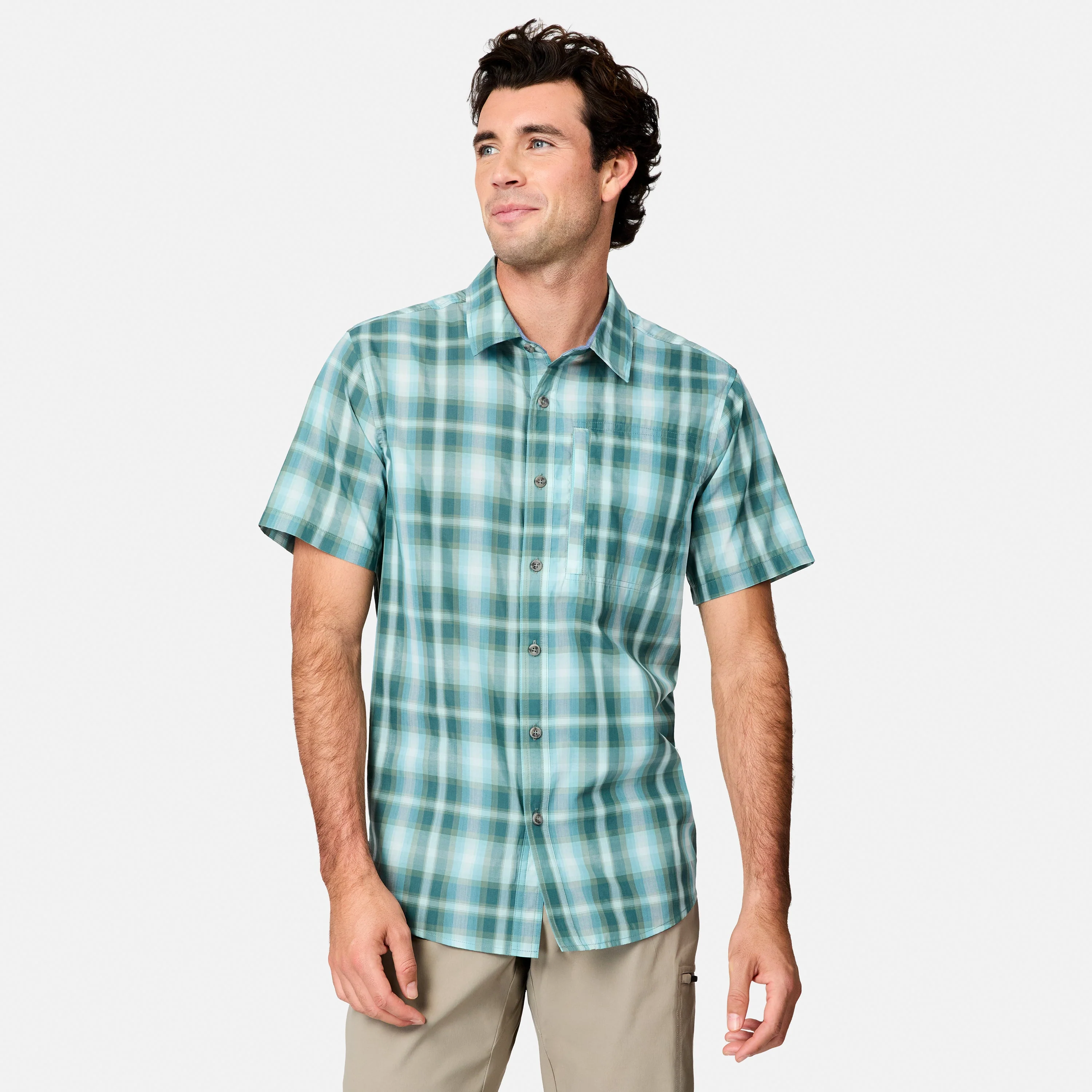 Men's Excursion Short Sleeve Poplin Shirt - Image 40