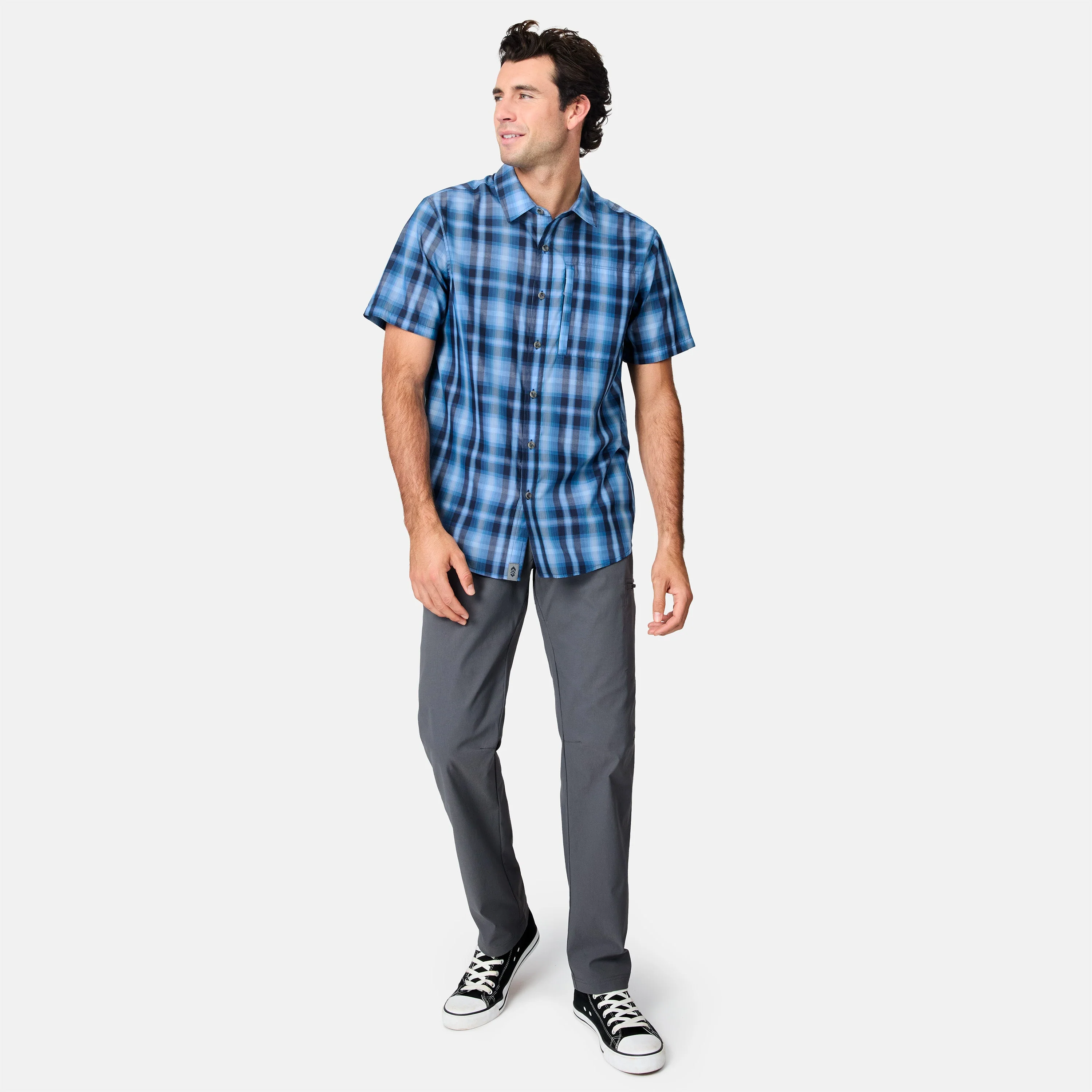Men's Excursion Short Sleeve Poplin Shirt - Image 48
