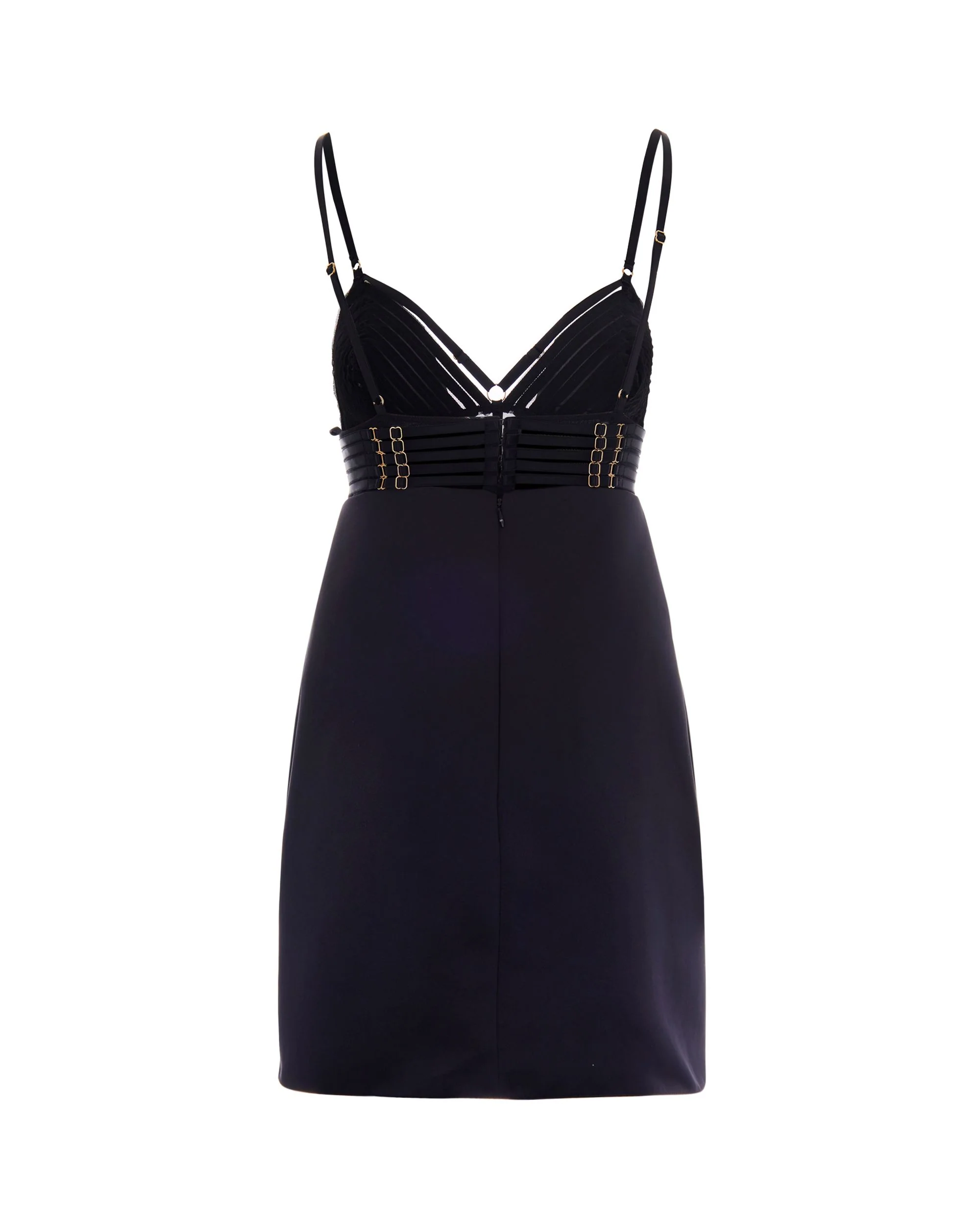 Mini Duchesse Dress Black - Image 2
